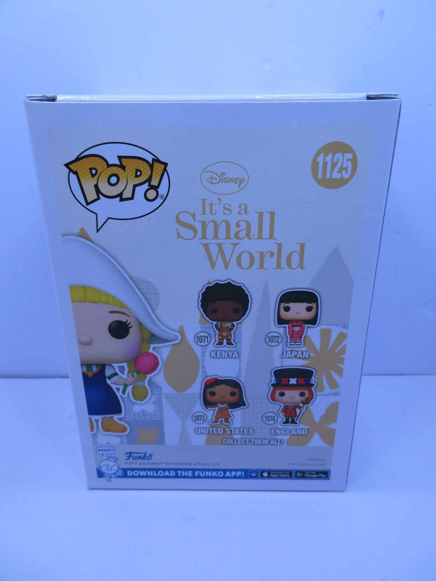 Disney - It's A Small World - Netherlands #1125 Funko Pop Vinyl Figure Fall Convention Exclusive 2021