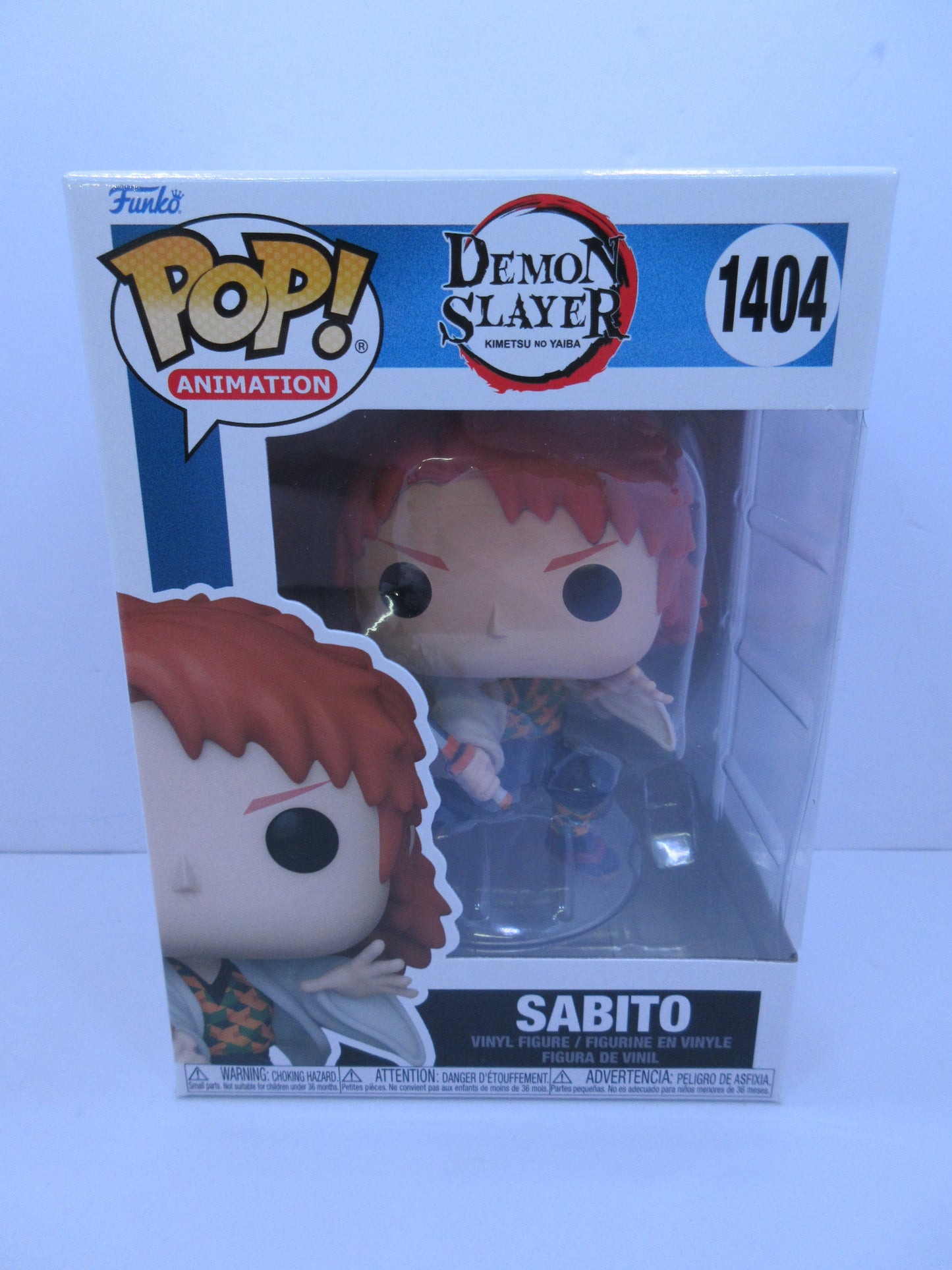 Animation - Demon Slayer - Sabito #1404 Funko Pop Vinyl Figure