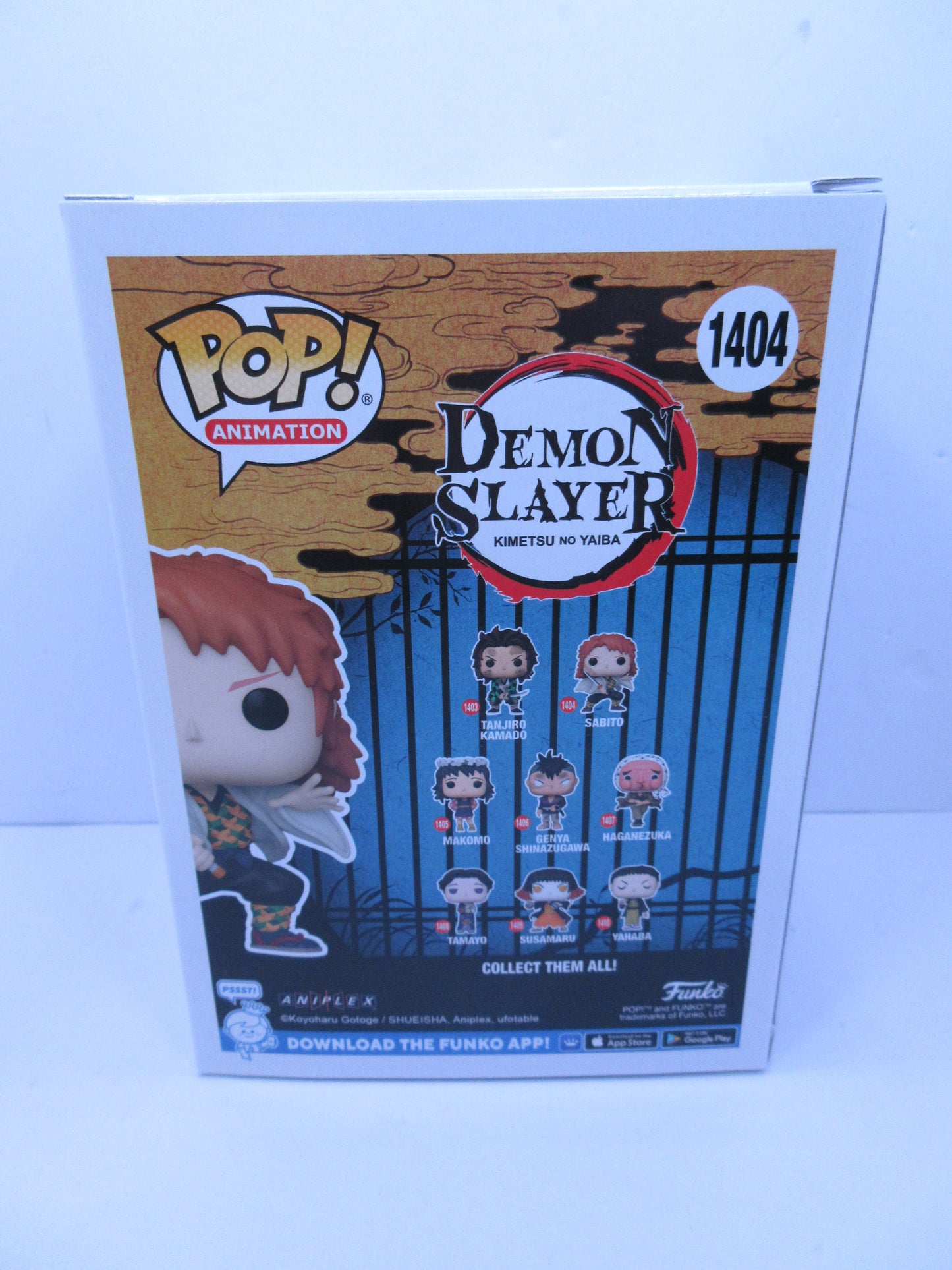 Animation - Demon Slayer - Sabito #1404 Funko Pop Vinyl Figure