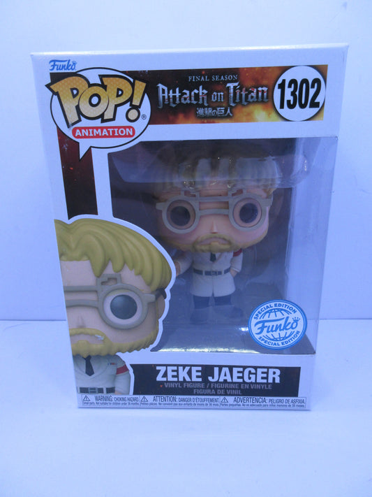 Animation - Attack On Titan - Zeke Jaeger #1302 Funko Pop Vinyl Figure