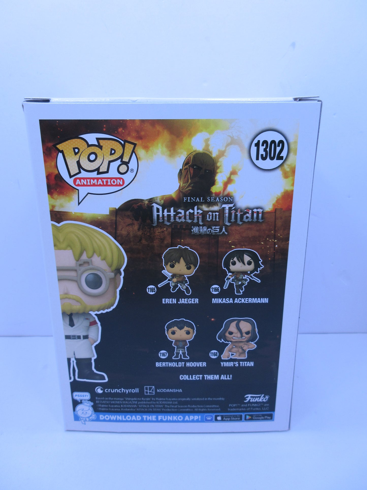 Animation - Attack On Titan - Zeke Jaeger #1302 Funko Pop Vinyl Figure