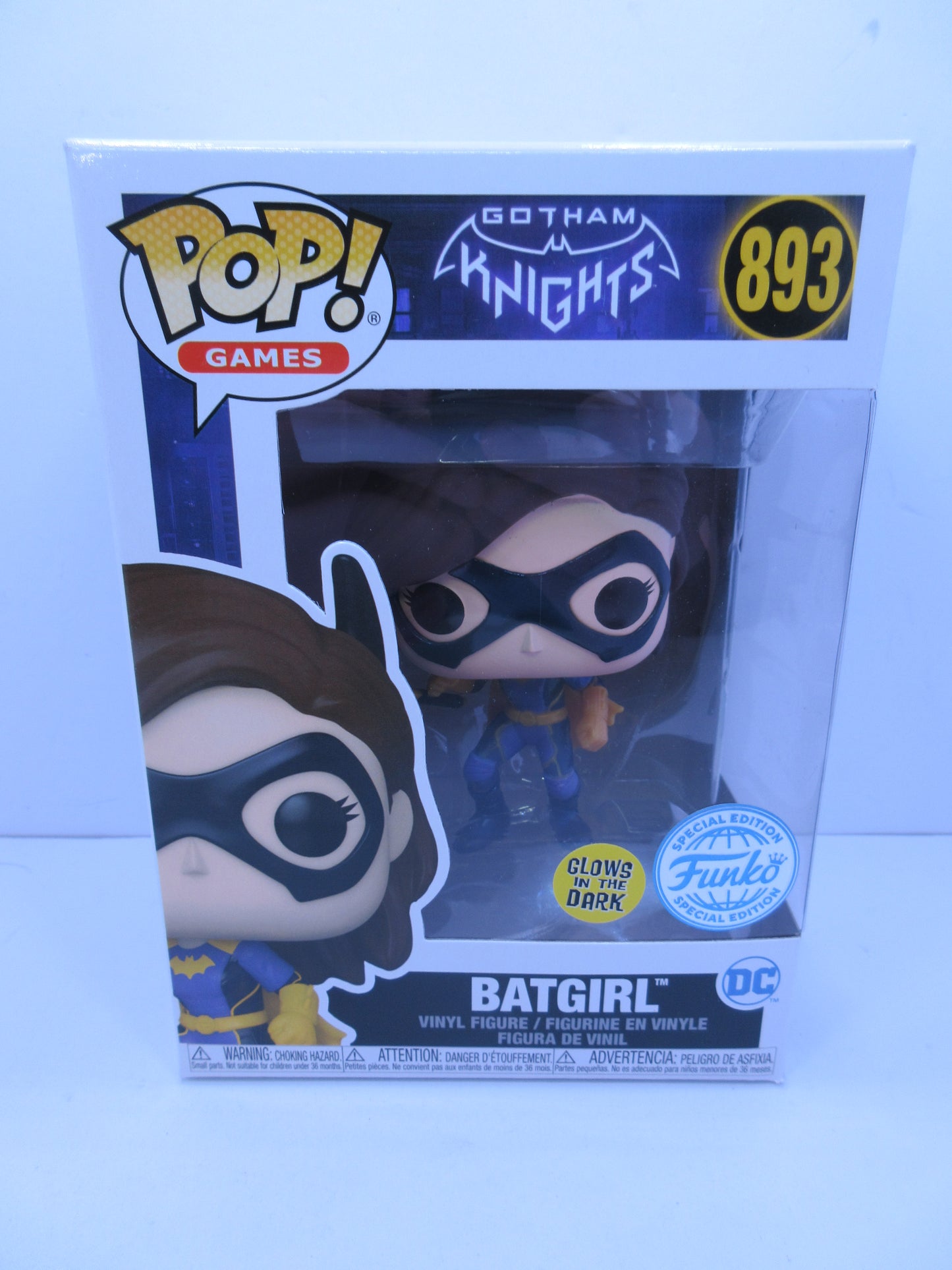 Games - Gotham Knights - Batgirl (Glow) #893 Funko Pop Vinyl Figure SE