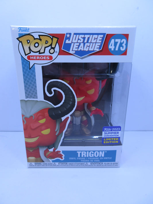 Trigon 473 - DC Heroes: Justice League - Funko Pop Vinyl ~ 2023 Summer Convention Exclusive