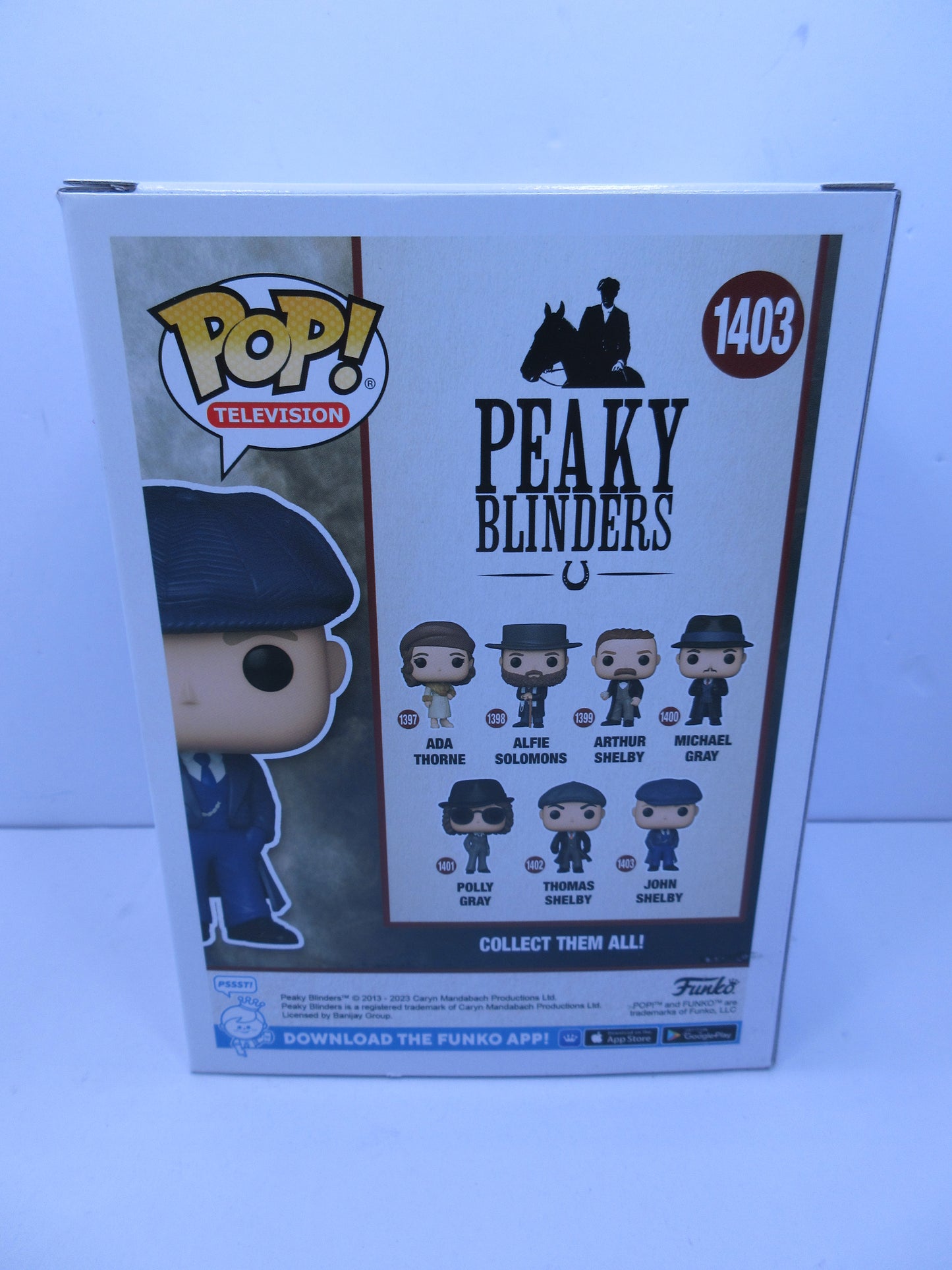 Television - Peaky Binders - John Shelby #1403 Funko Pop Vinyl Figure