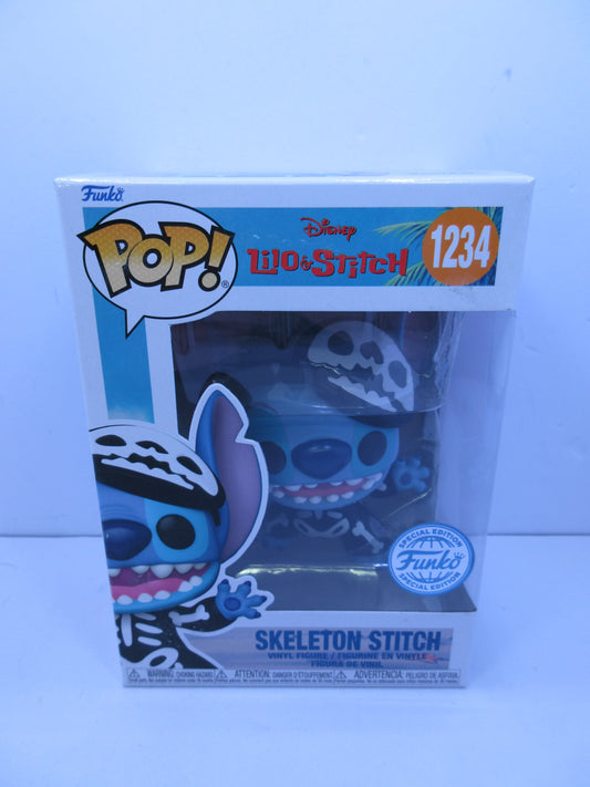 Disney - Lilo &amp; Stitch - Skeleton Stitch #1234 Funko Pop Vinyl Figure