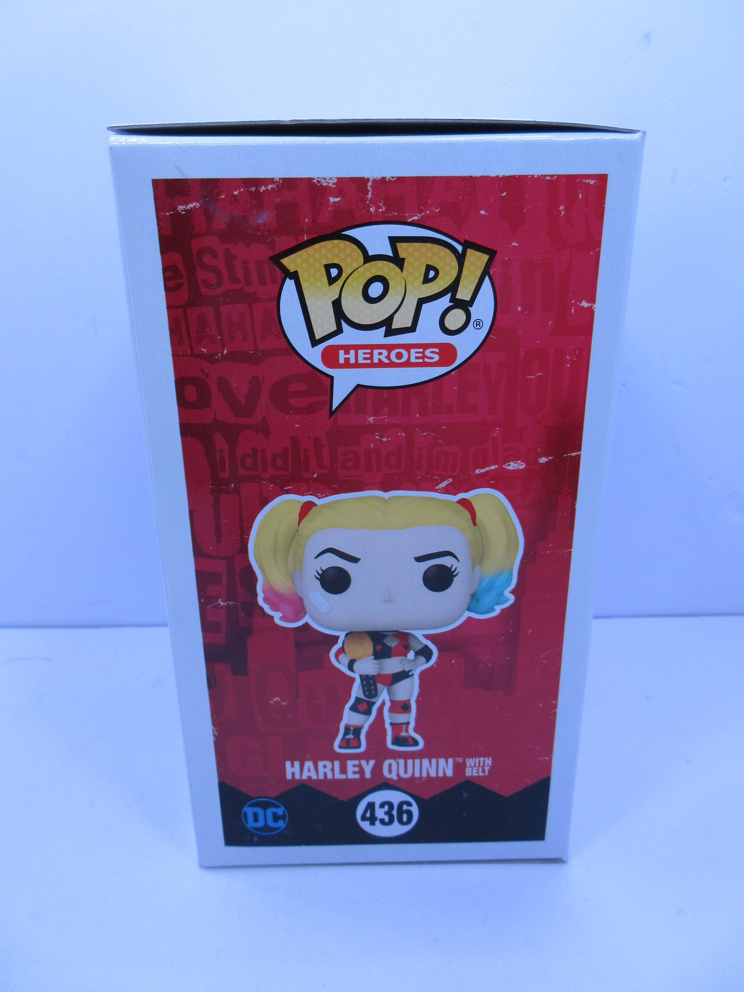 DC - Heroes - Harley Quinn (With Belt) #436 Funko Pop Vinyl Figure