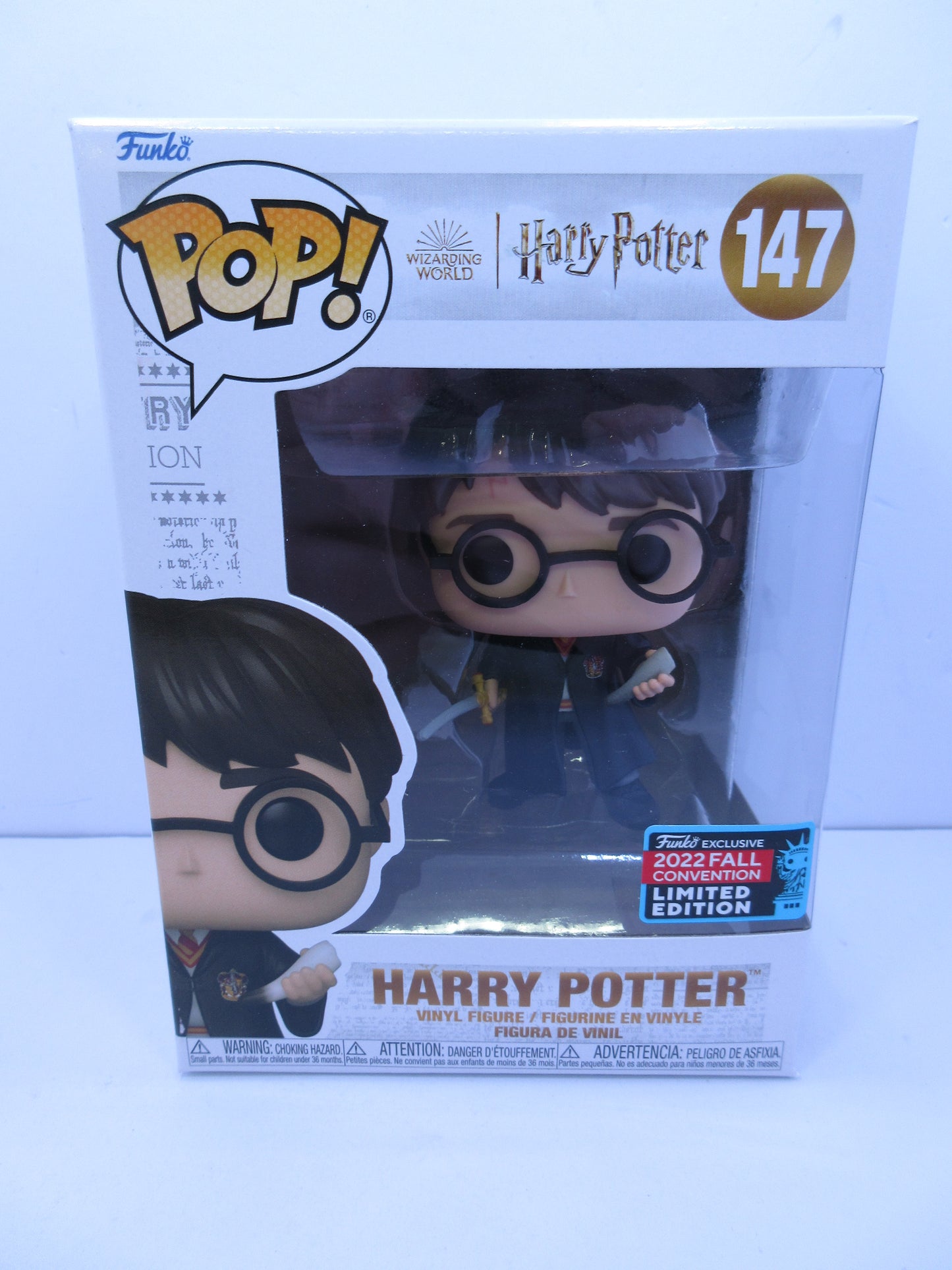 Movie - Harry Potter #147 Funko Pop Vinyl Figure Fall Convention 2022