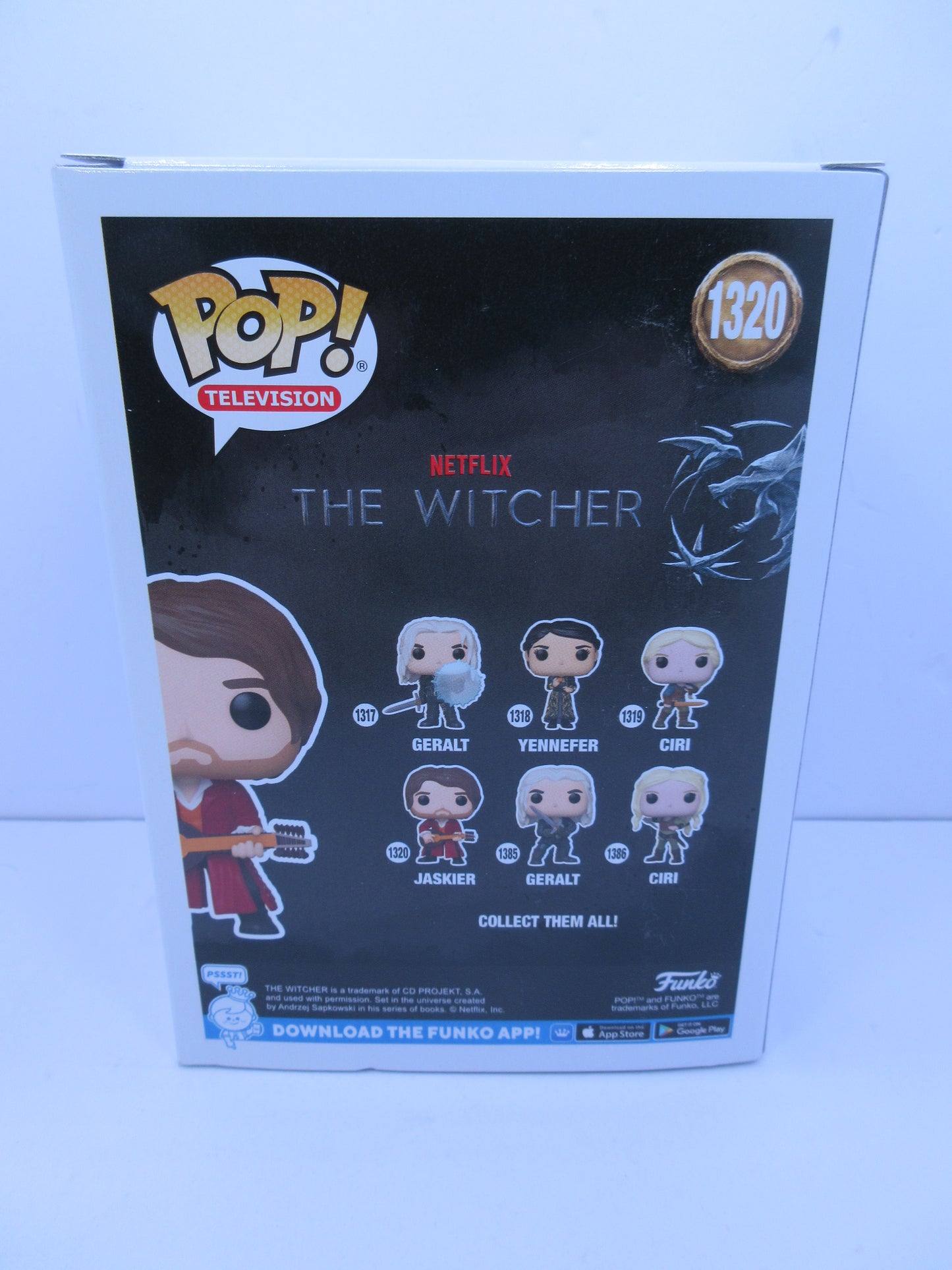 Television - The Witcher - Jaskier #1320 Funko Pop Vinyl Figure