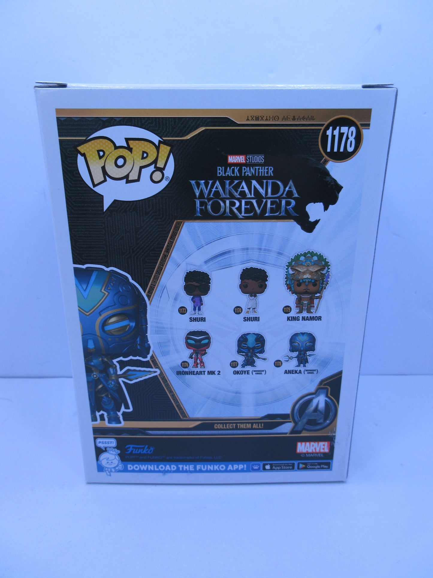 MARVEL Black Panther - Wakanda Forever - Aneka (Midnight Angel) #1178 Funko Pop Vinyl Figure