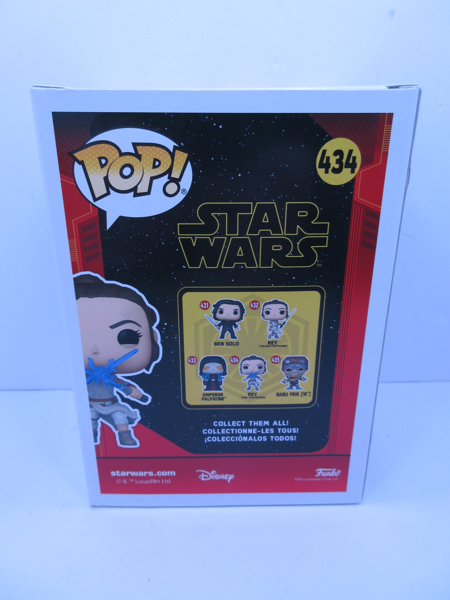 Star Wars - Rey #434 (Two Lightsabers) Funko Pop Vinyl Figure