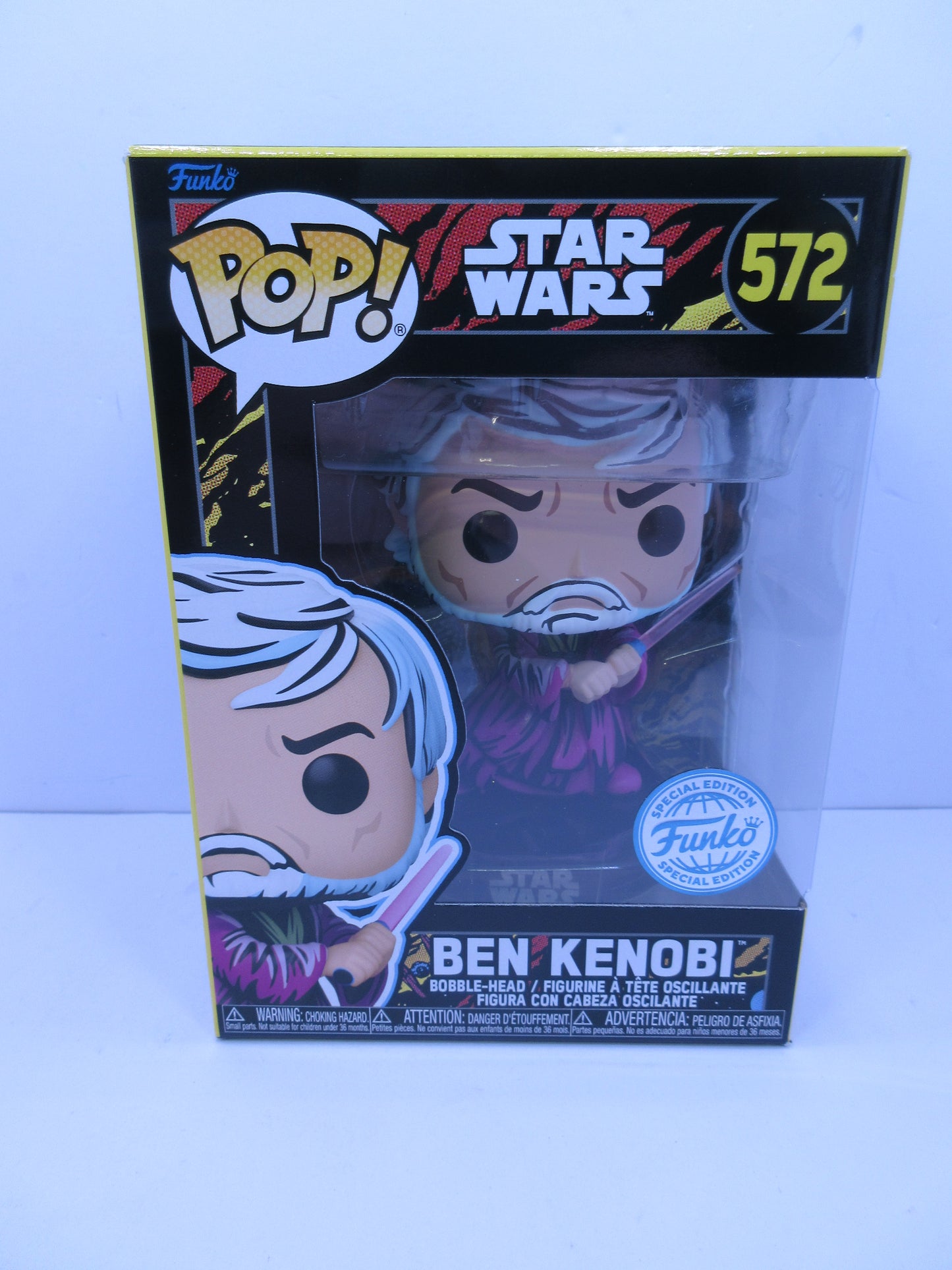 Star Wars - Ben Kenobi #572 Retro Comic Look Funko Pop Vinyl figure SE