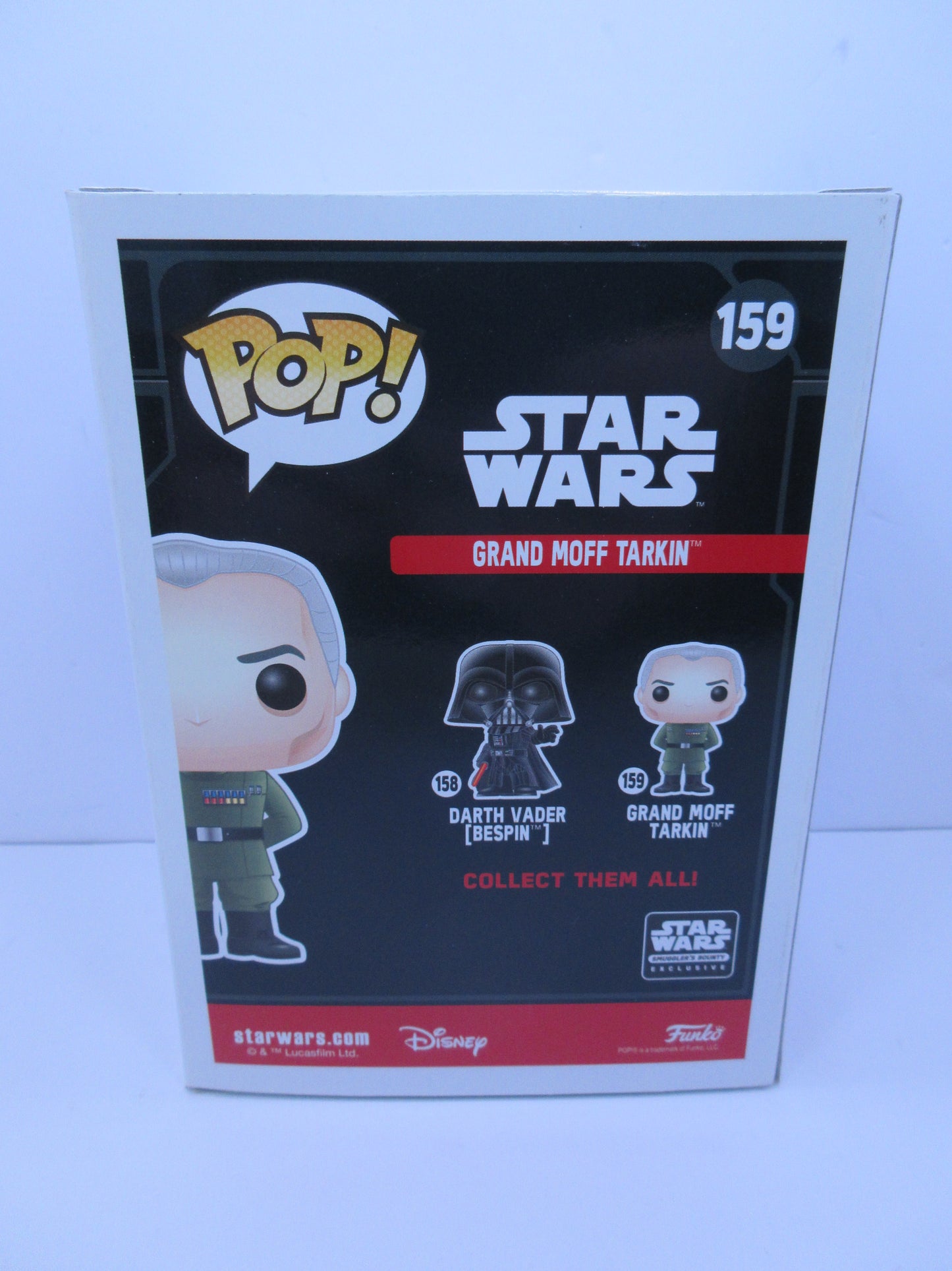 Star Wars - Grand Moff Tarkin #159 Smugglers Bounty Funko Pop Vinyl Figure