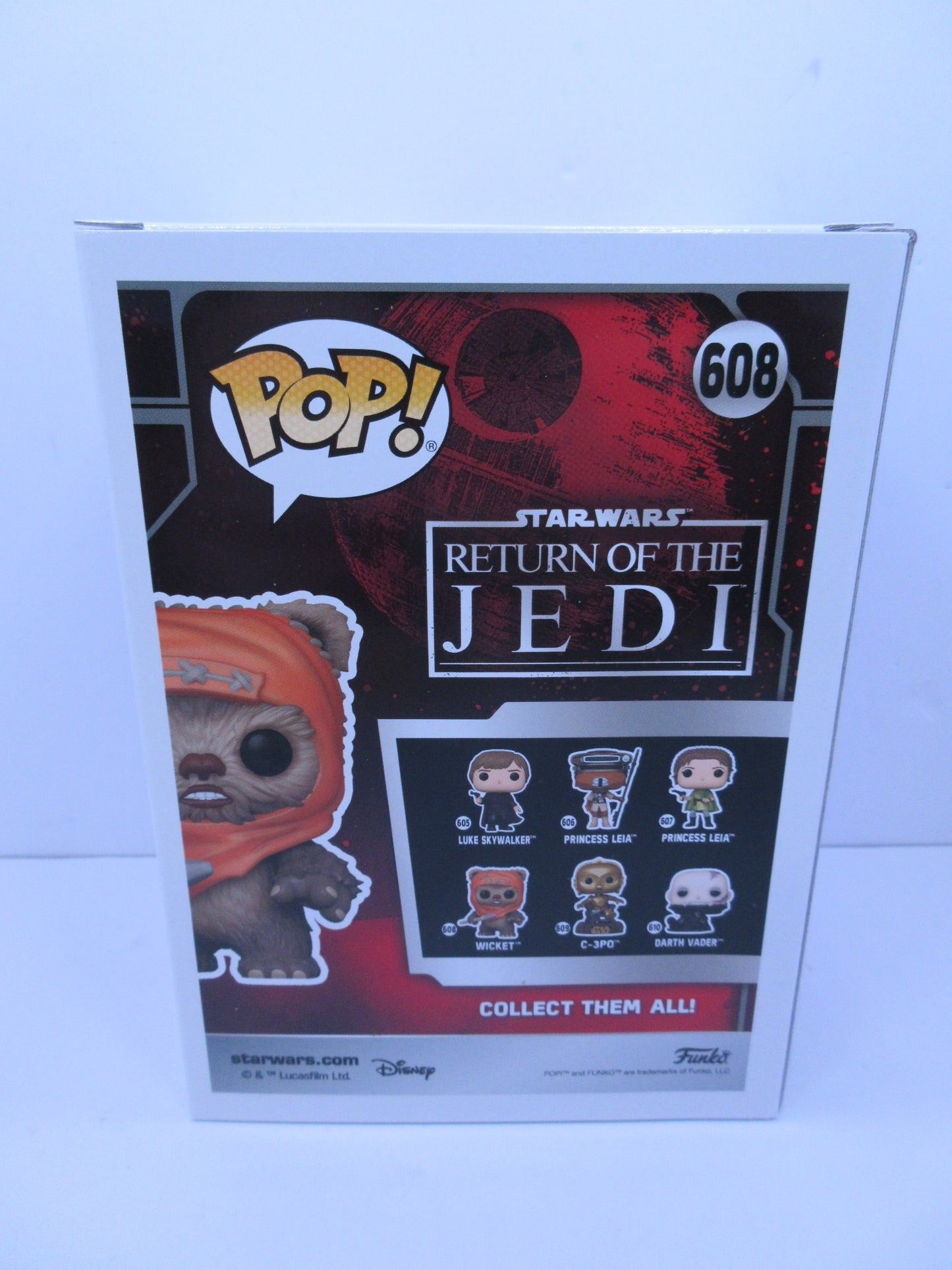 Star Wars - Wicket #608 Funko Pop Vinyl Return Of The Jedi 40th Anniversary