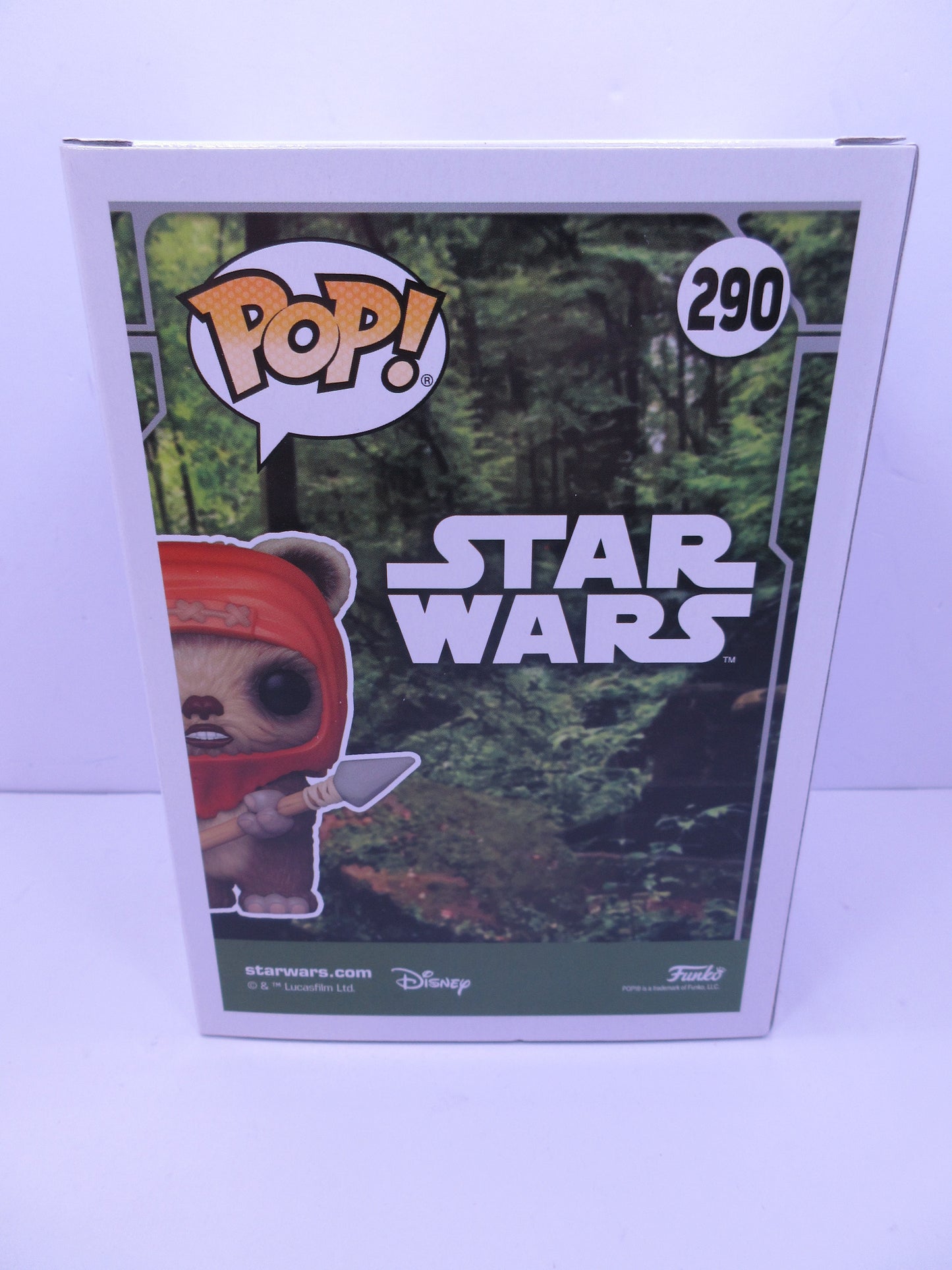 Star Wars - Wicket W. Warrick #290 Funko Pop and Pin Vinyl Figure