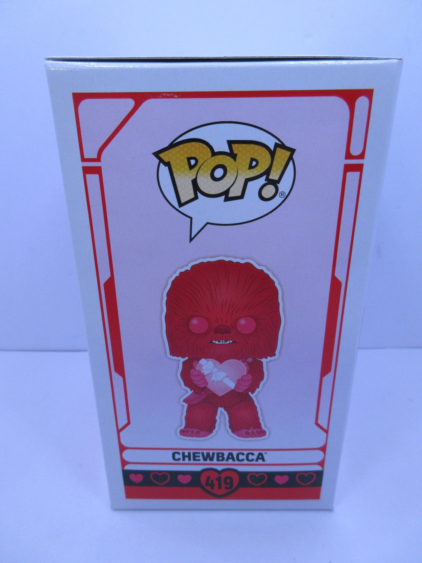 Star Wars - Chewbacca #419 Valentines Day Pink Funko Pop Vinyl Figure 2020