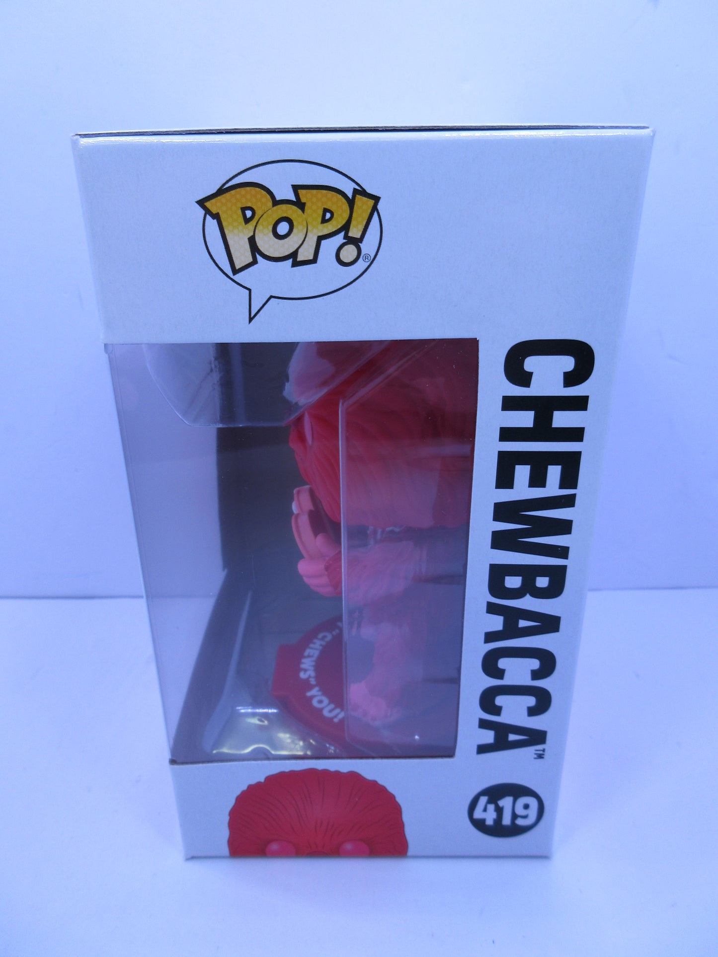 Star Wars - Chewbacca #419 Valentines Day Pink Funko Pop Vinyl Figure 2020