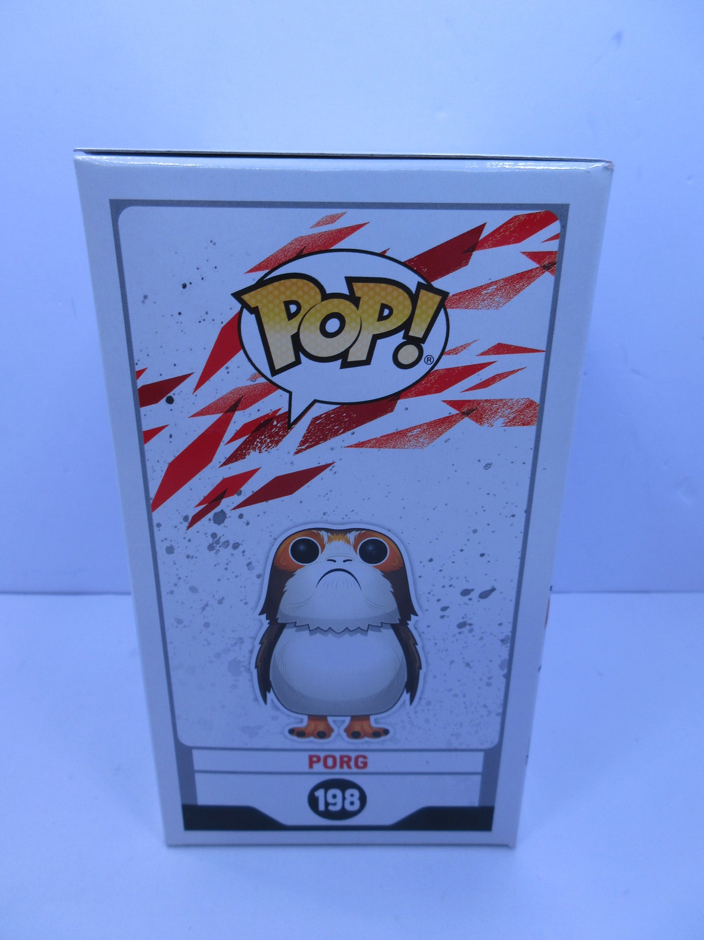 Star Wars - Porg (Flocked) #198 Funko Pop Vinyl Figure 2017