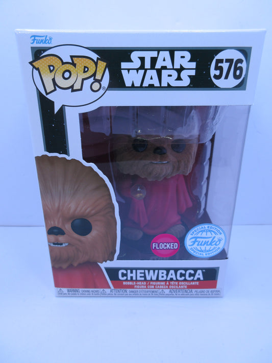 Star Wars - Chewbacca (Flocked) #576 Funko Pop Vinyl Figure 2017