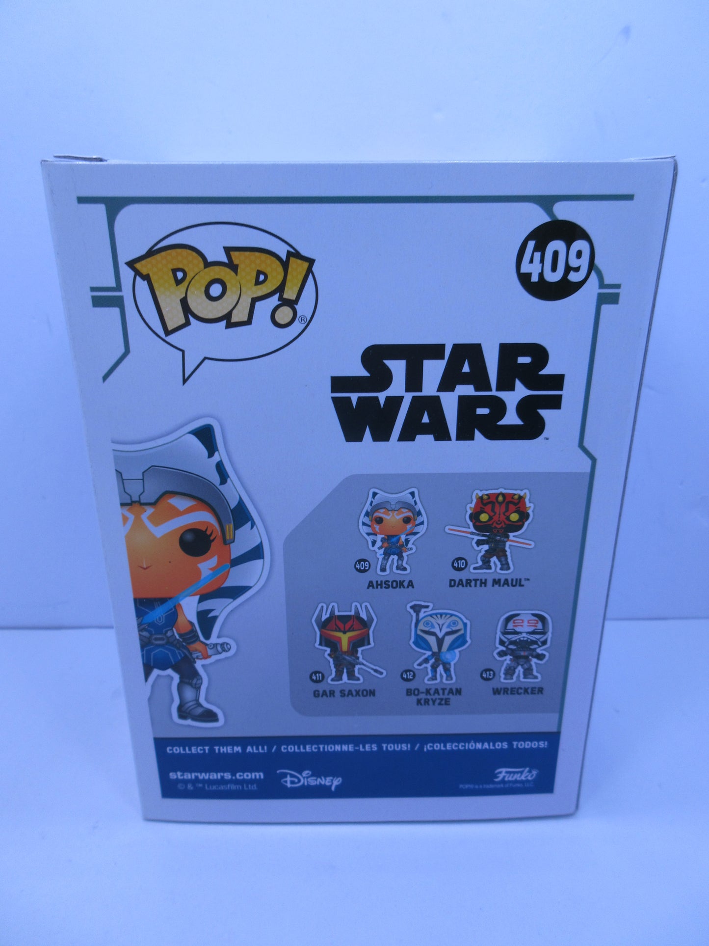 STAR WARS - Ahsoka #409 - Clone Wars - Funko Pop Vinyl Figure 2021