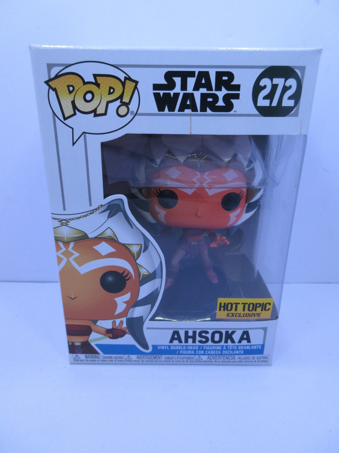 STAR WARS - Ahsoka #272 - Clone Wars&nbsp; Funko Pop Vinyl Figure 2018 Hot Topic