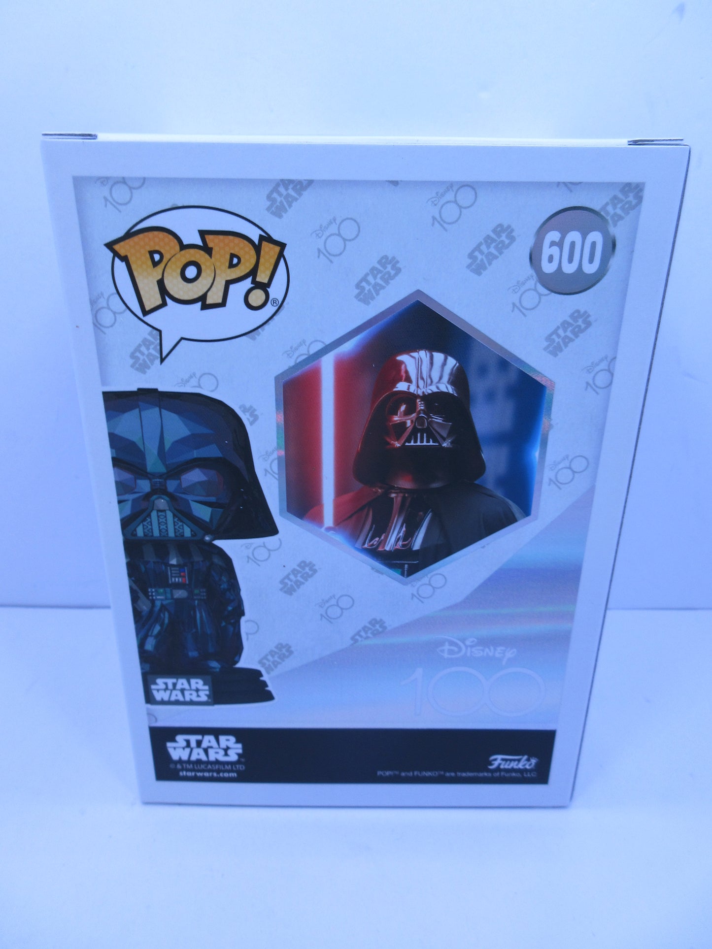 Star Wars - Darth Vader #600 Facet Disney 100th Funko Pop Vinyl