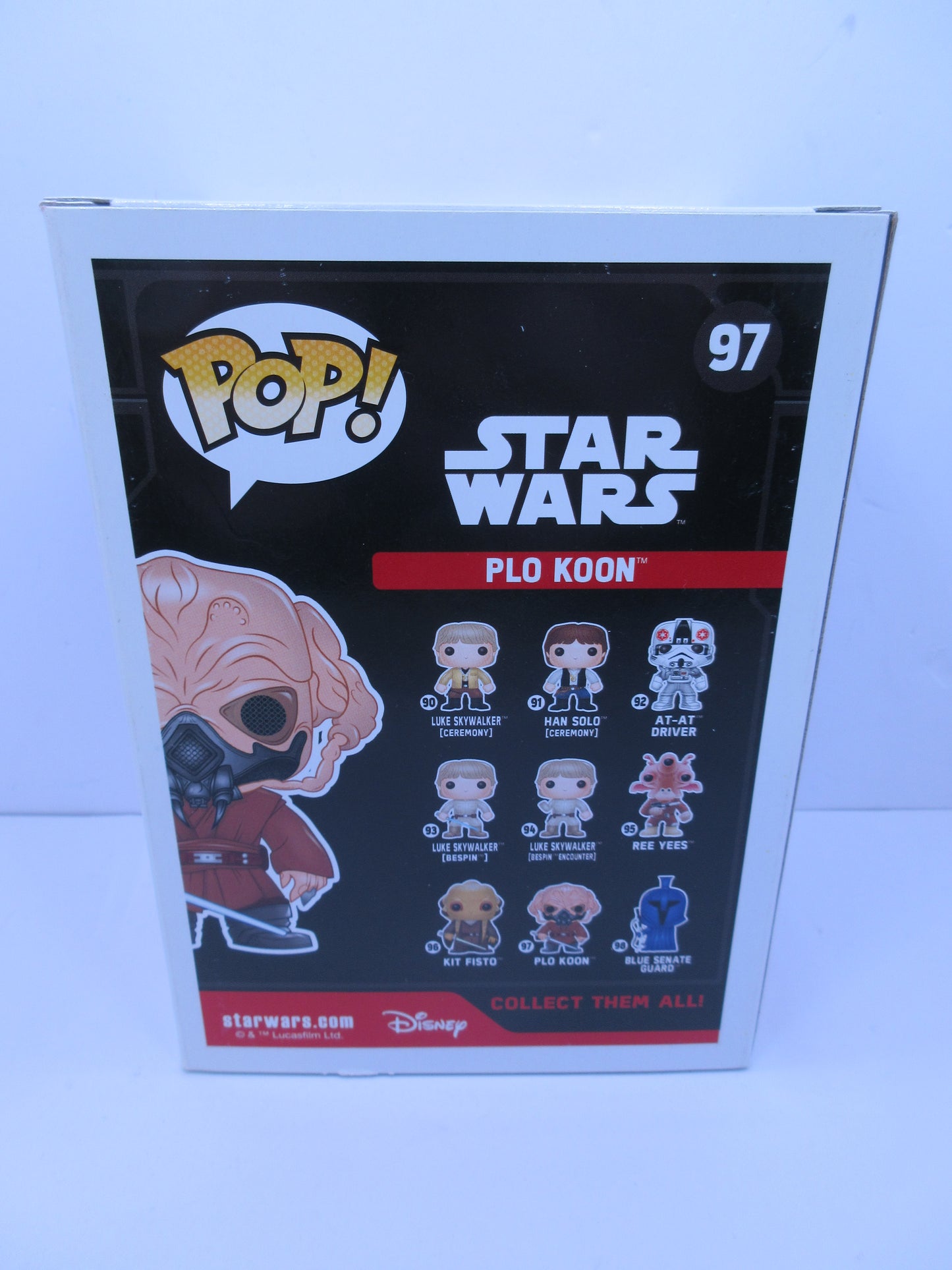 Star Wars - Plo Koon #97 Funko Pop Vinyl Figure 2016