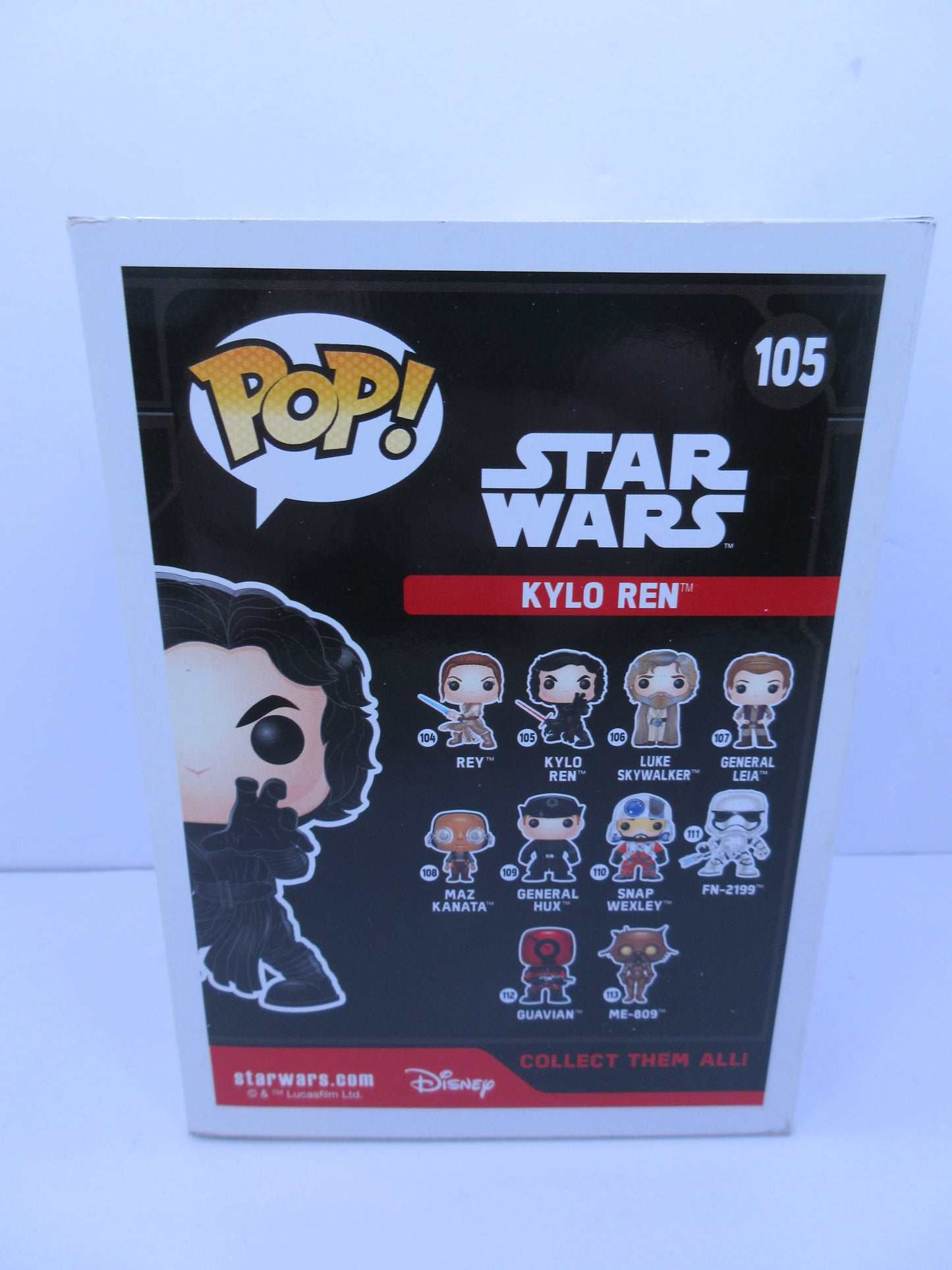 Star Wars - Kylo Ren #105 Funko Pop Vinyl Figure 2016