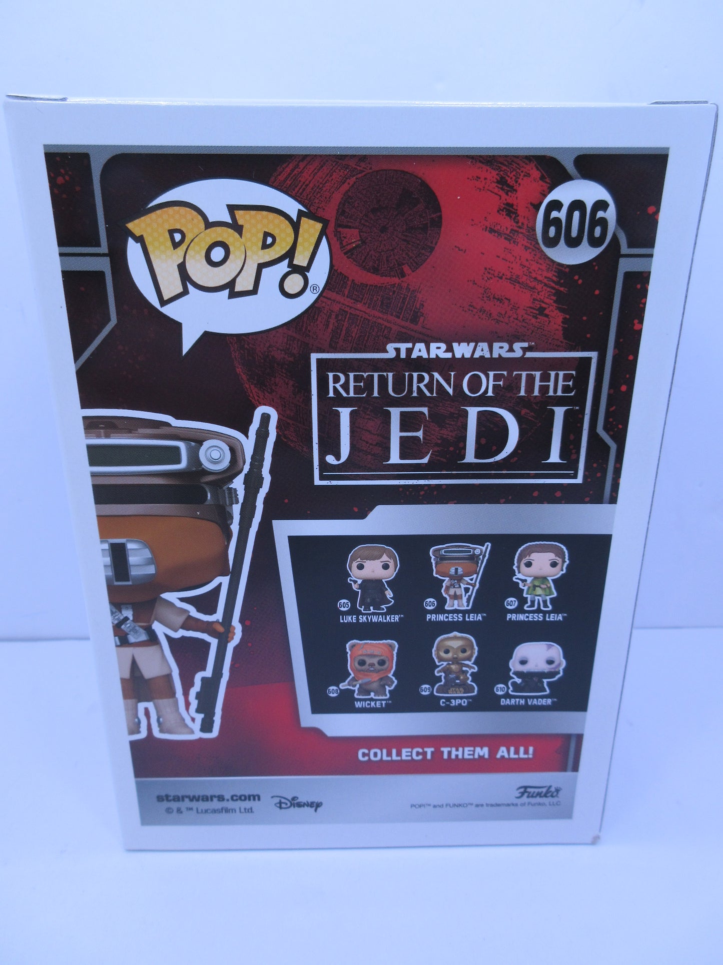 Star Wars - Princess Leia #606 Funko Pop Vinyl Figure ROTJ 40th