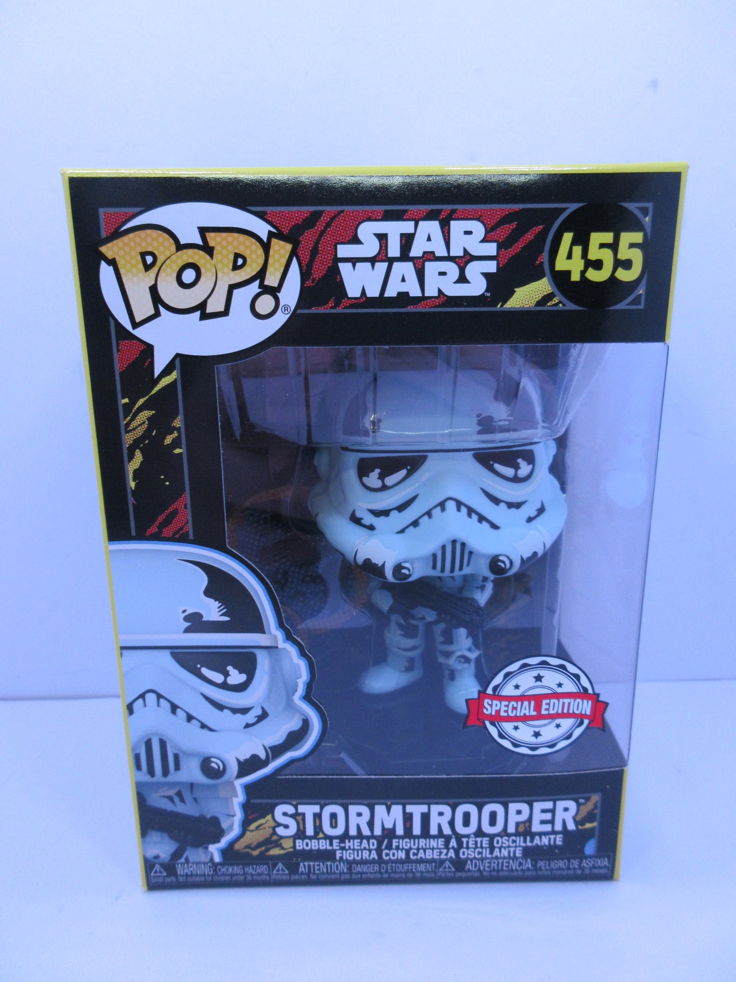 Star Wars - Stormtrooper #455 Retro Comic Look  Funko Pop Vinyl figure SE