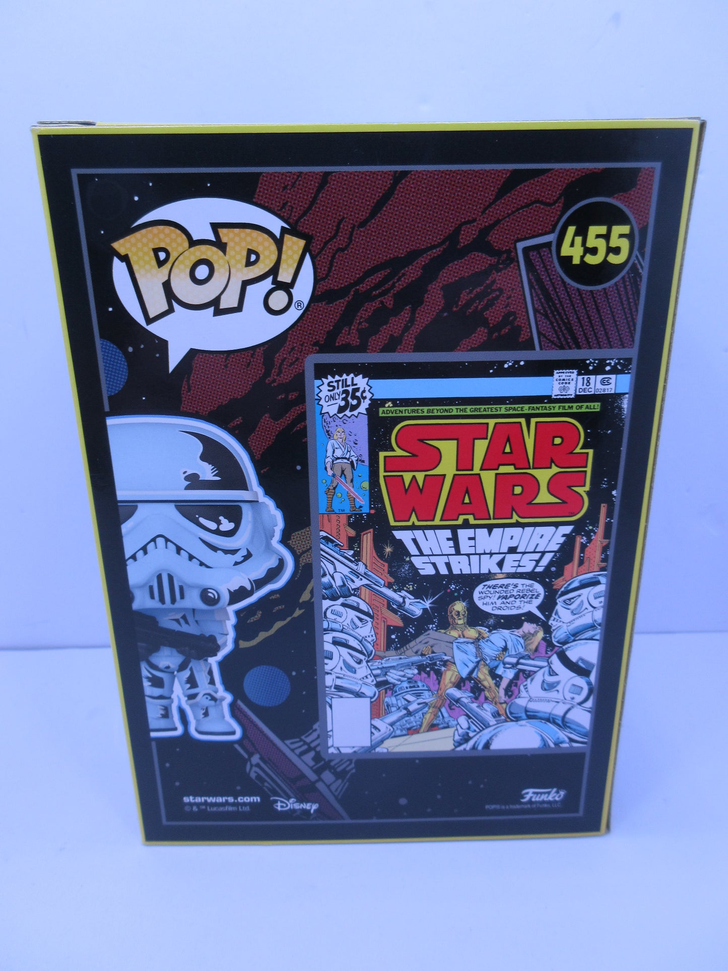 Star Wars - Stormtrooper #455 Retro Comic Look  Funko Pop Vinyl figure SE