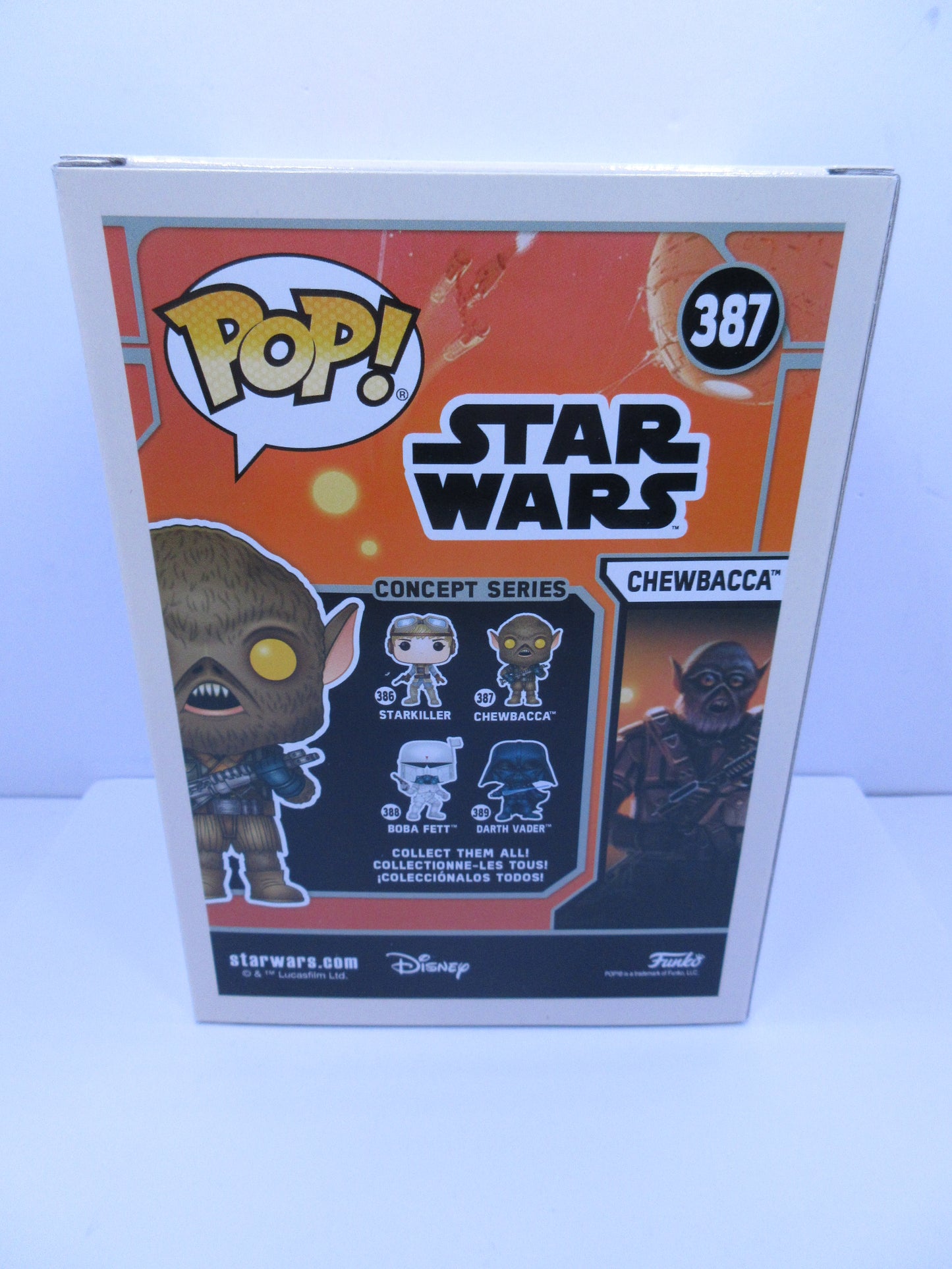 Star Wars - Chewbacca #387 Concept Series Funko Pop Vinyl Figure 2020