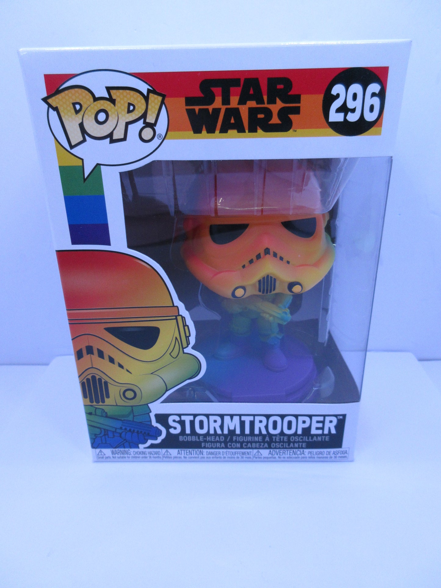 Star Wars - Stormtrooper #296 Rainbow Pride Funko Pop Vinyl figure 2021