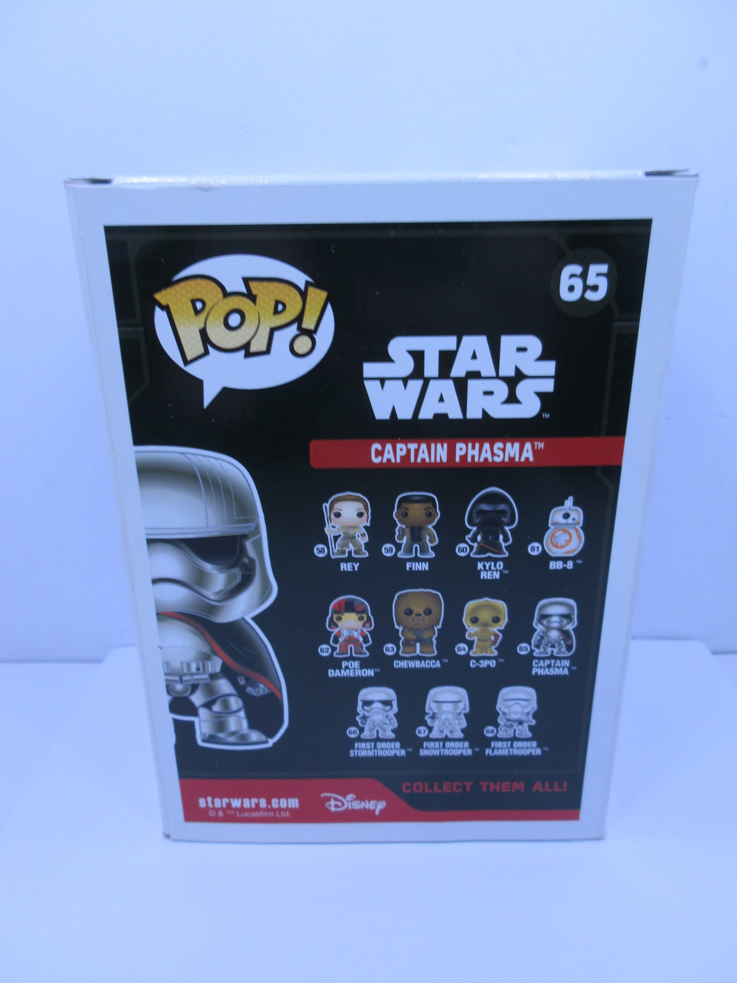 Star Wars - Captain Phasma #65  Funko Pop Vinyl figure 2015