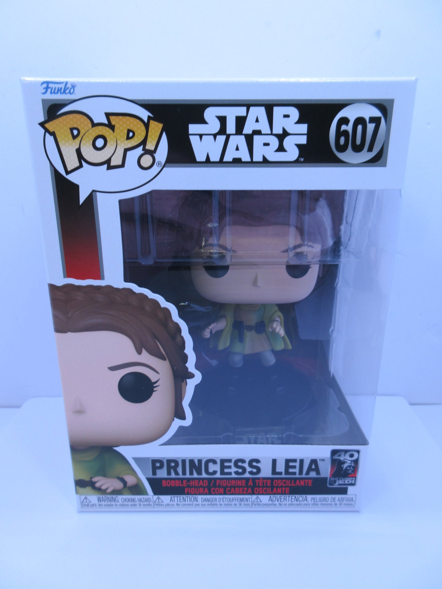 Star Wars - Princess Leia #607 Funko Pop Vinyl Figure Return Of The Jedi 40th