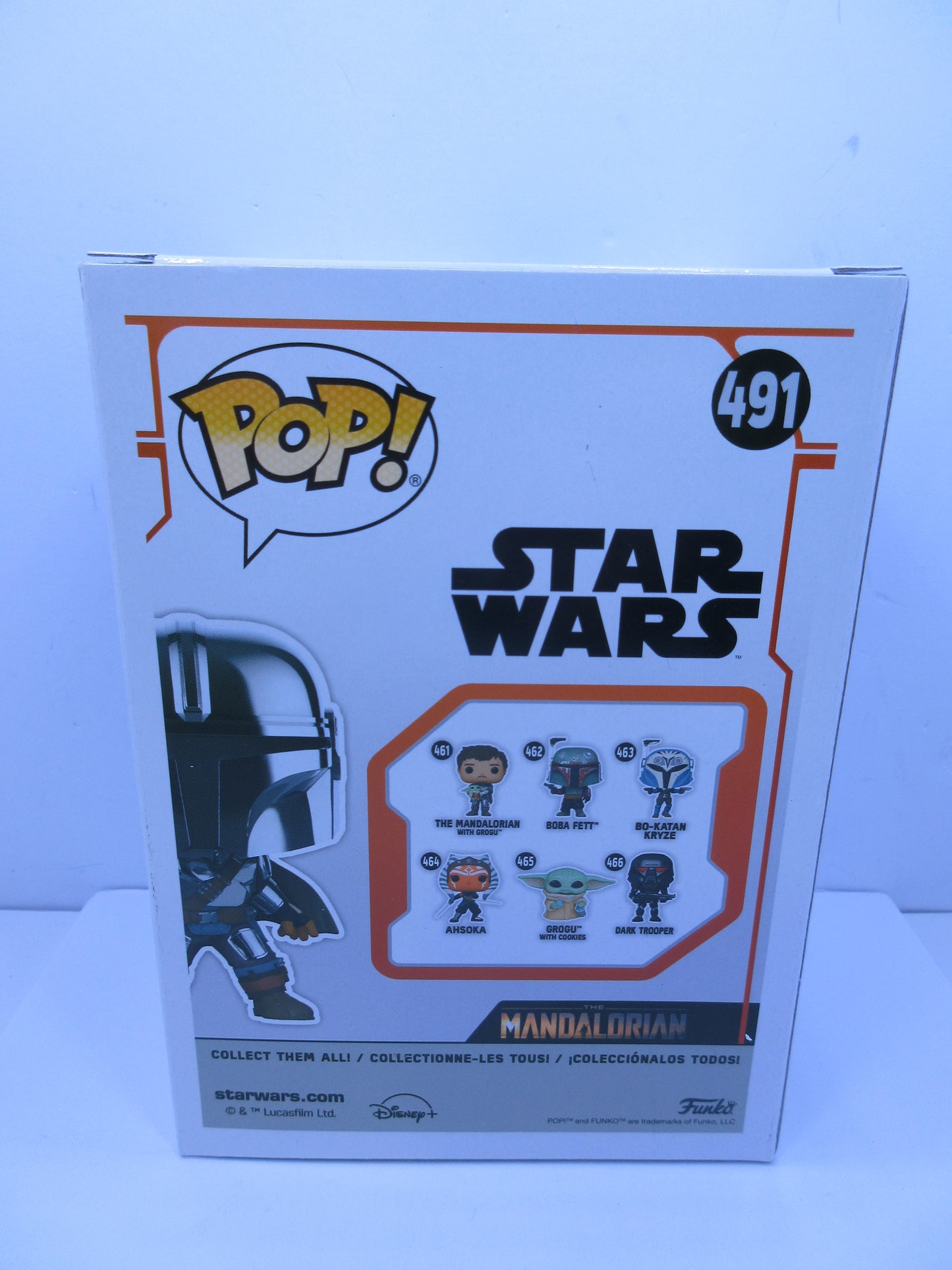 Star Wars - The Mandalorian #491 Glow in the dark STAR WARS Funko Pop Vinyl Figure SE