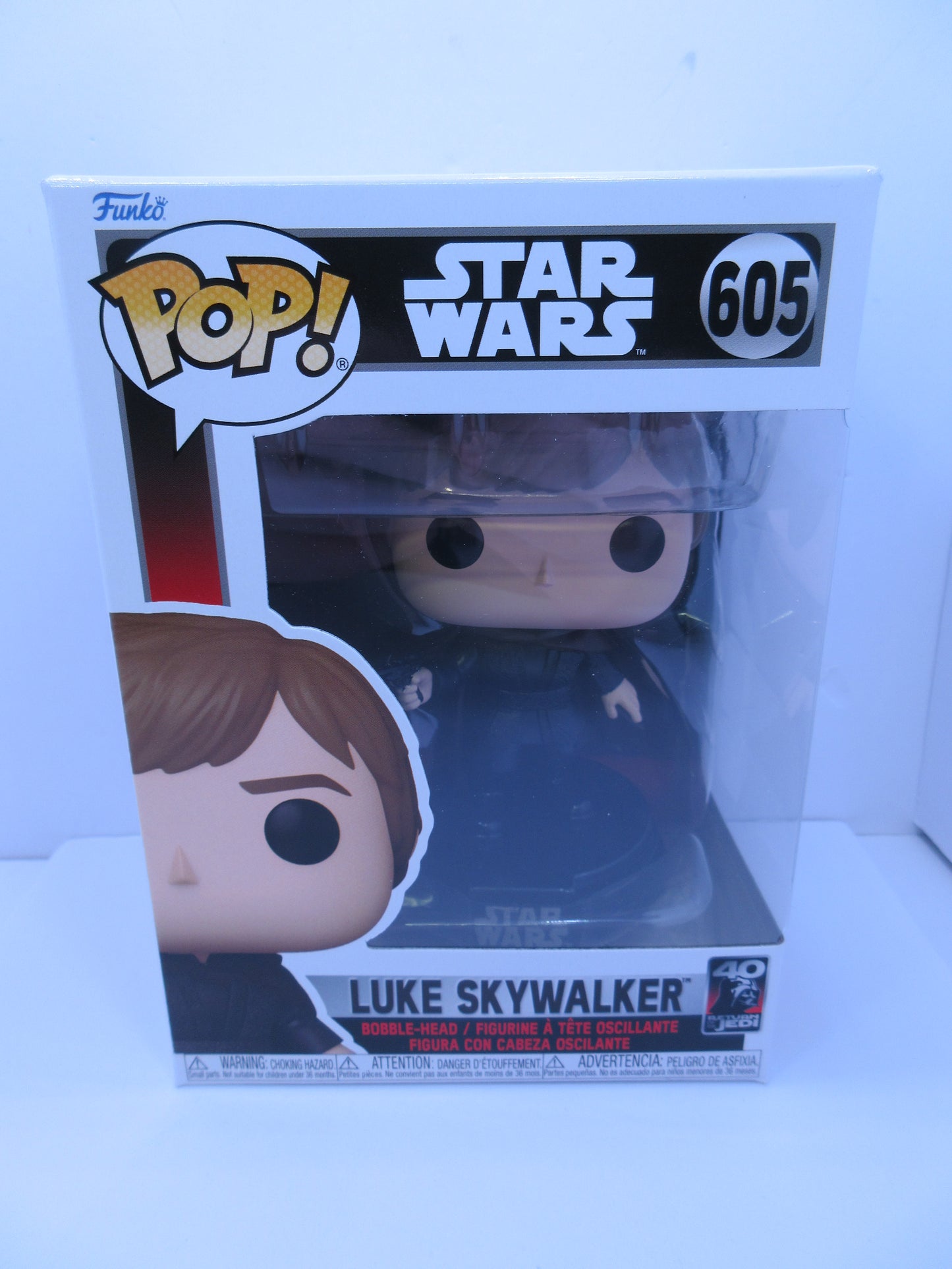 Star Wars - Luke Skywalker #605 Funko Pop Vinyl Figure ROTJ 40th