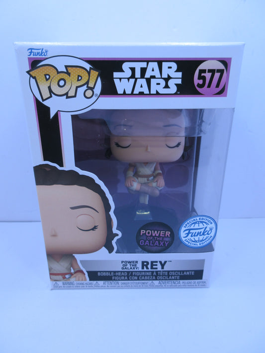 Star Wars - Rey #577 Power Of The Galaxy Funko Pop Vinyl Figure