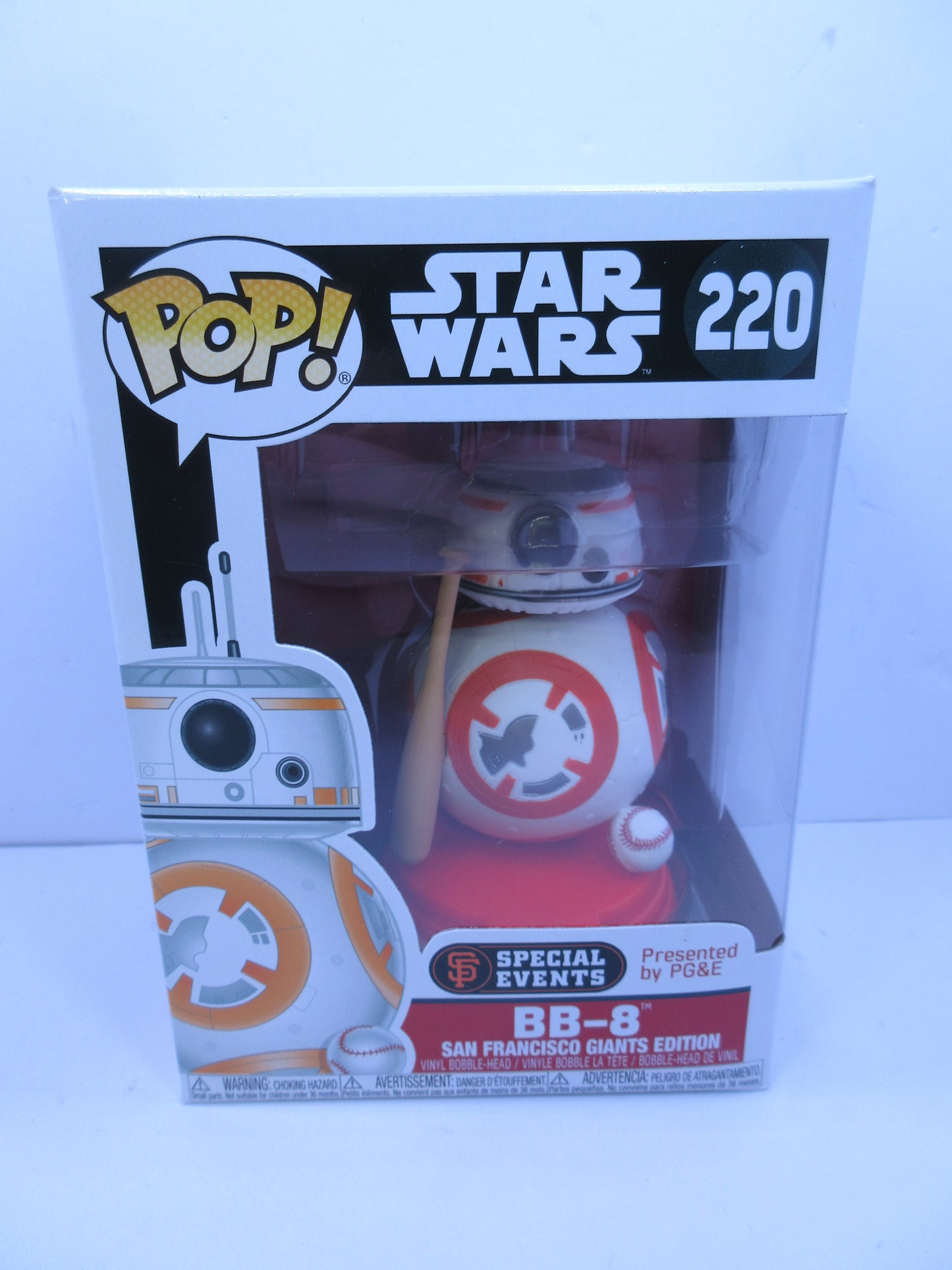 Star Wars - BB-8 #220 Special Events San Francisco Giants Edition Funko Pop Vinyl Figure 2017