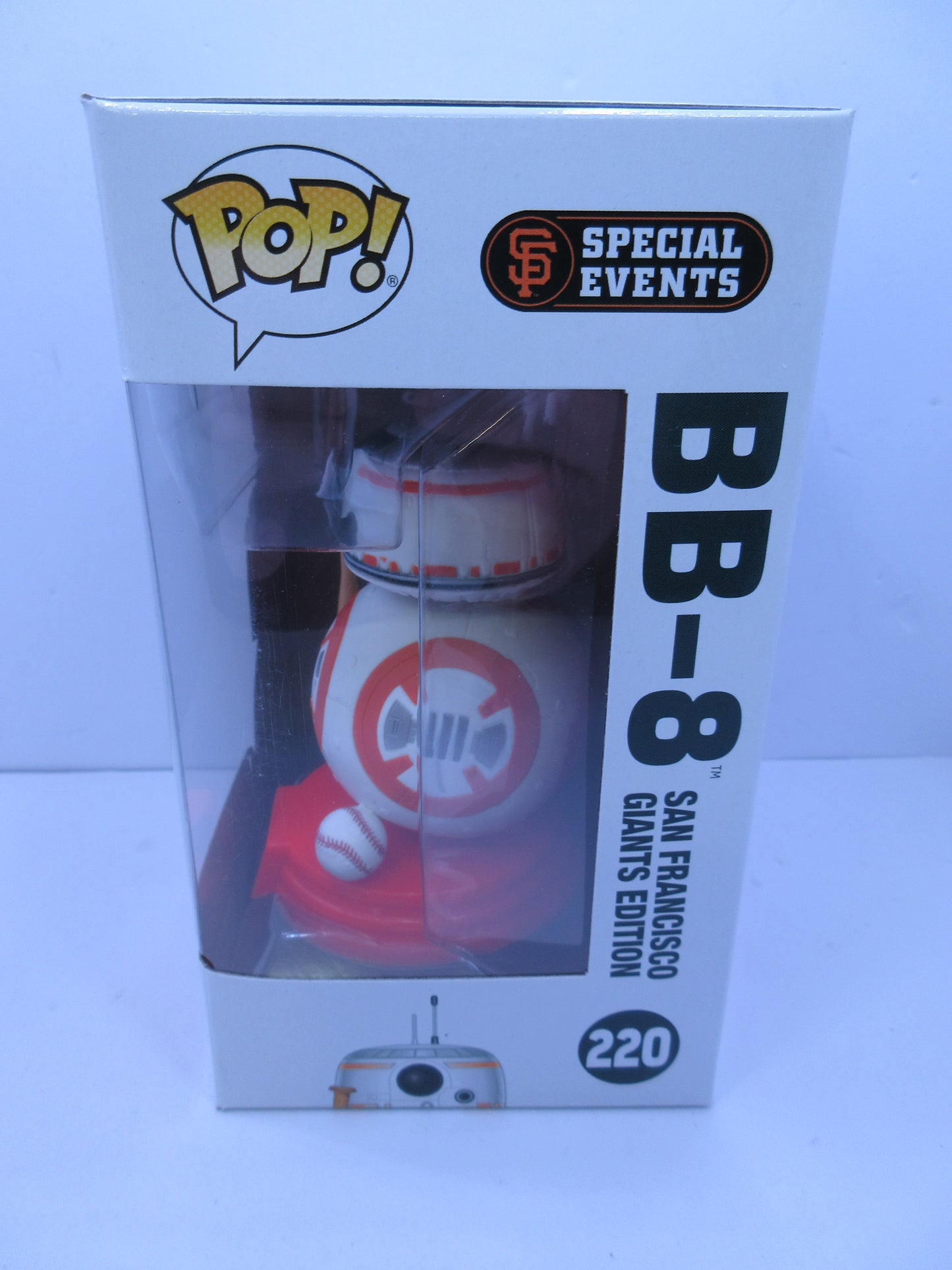 Star Wars - BB-8 #220 Special Events San Francisco Giants Edition Funko Pop Vinyl Figure 2017