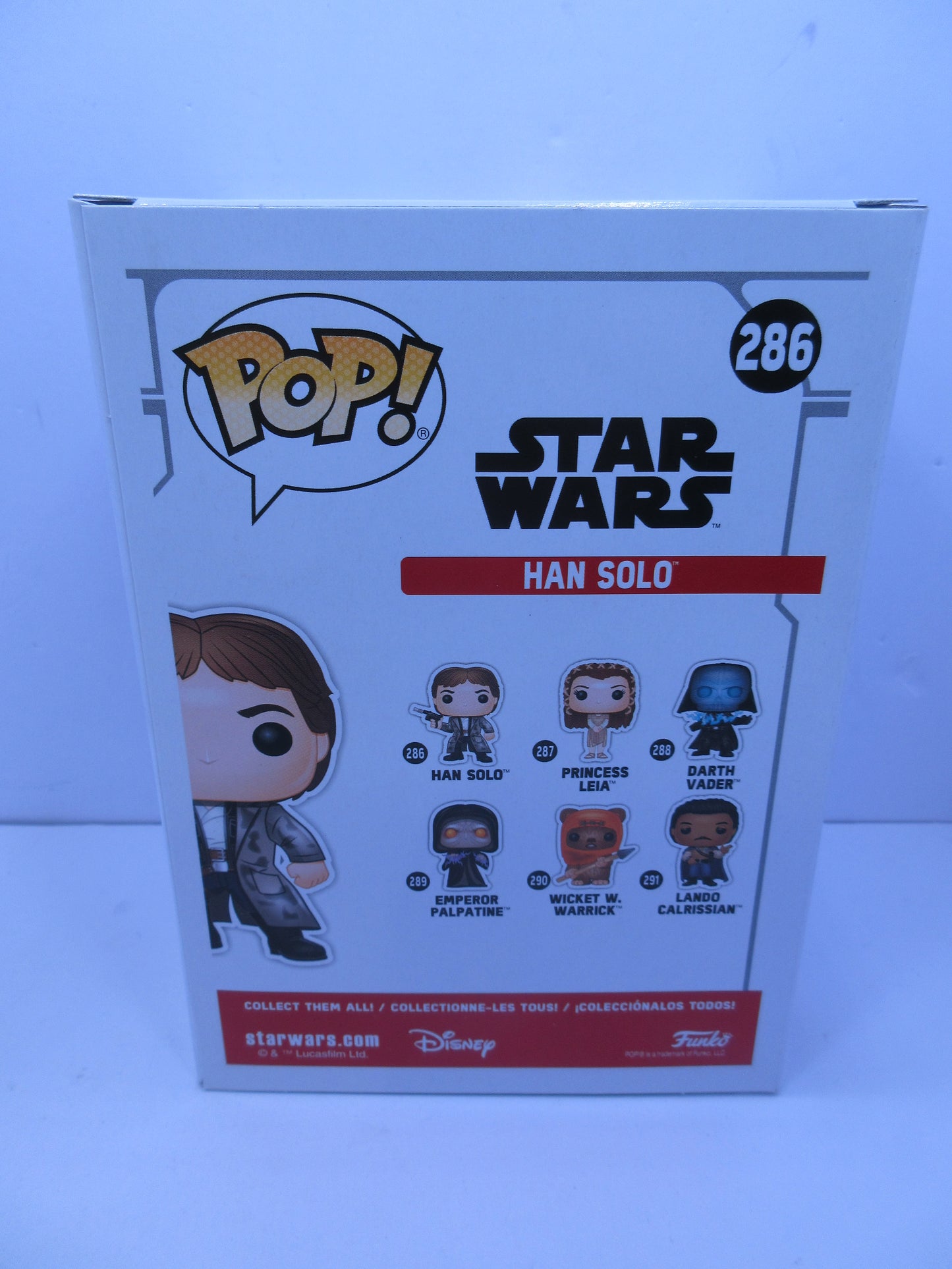 Star Wars - Han Solo #256 Funko Pop Vinyl Figure 2018