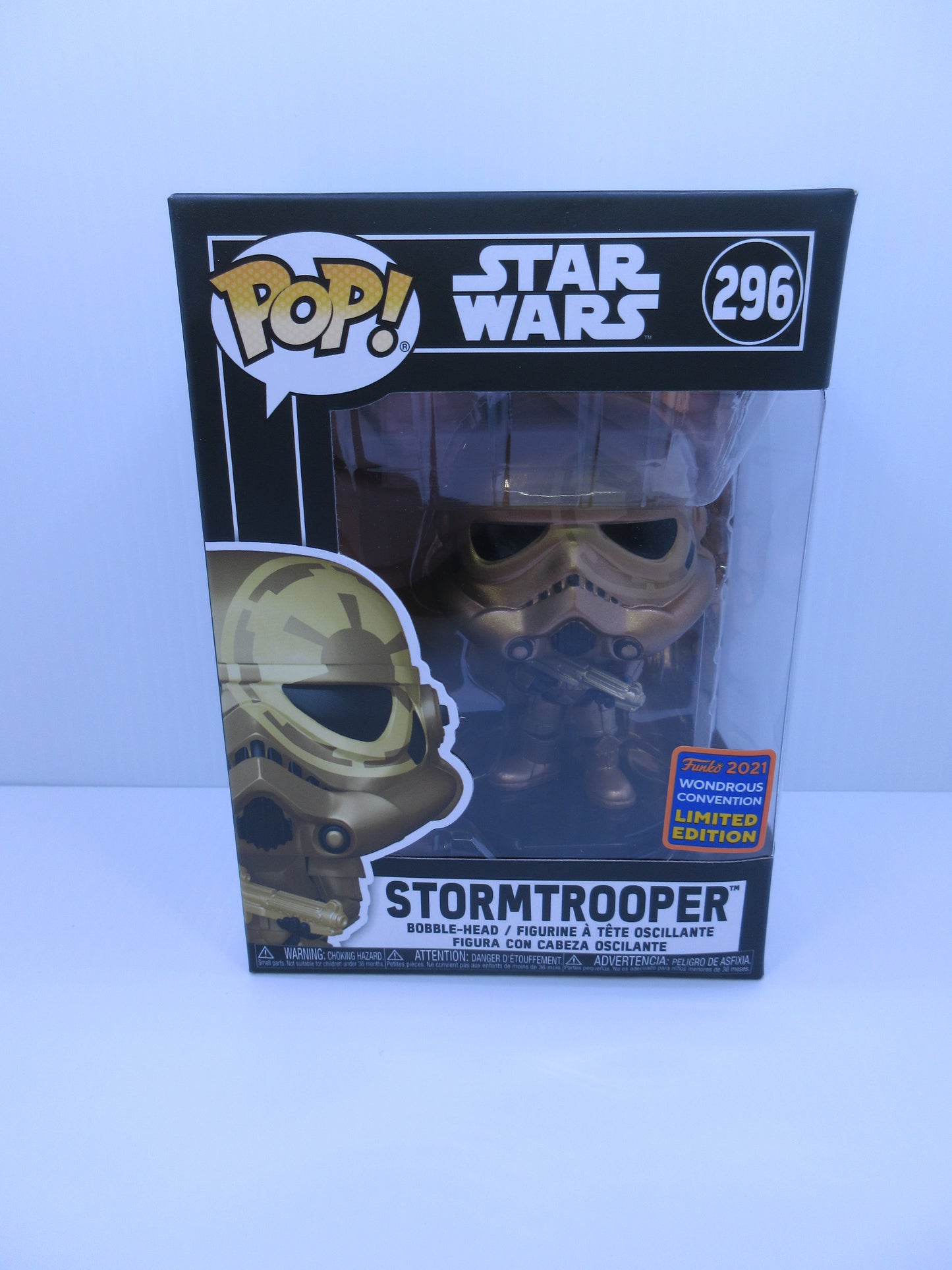 Star Wars - Stormtrooper #296 Funko Pop Vinyl figure Wonderous Convention Exclusive 2021