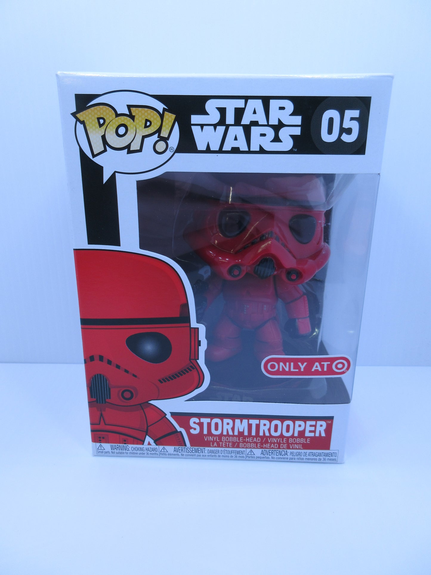 Star Wars - Red Stormtrooper #05&nbsp; Funko Pop Vinyl Target Exclusive 2017