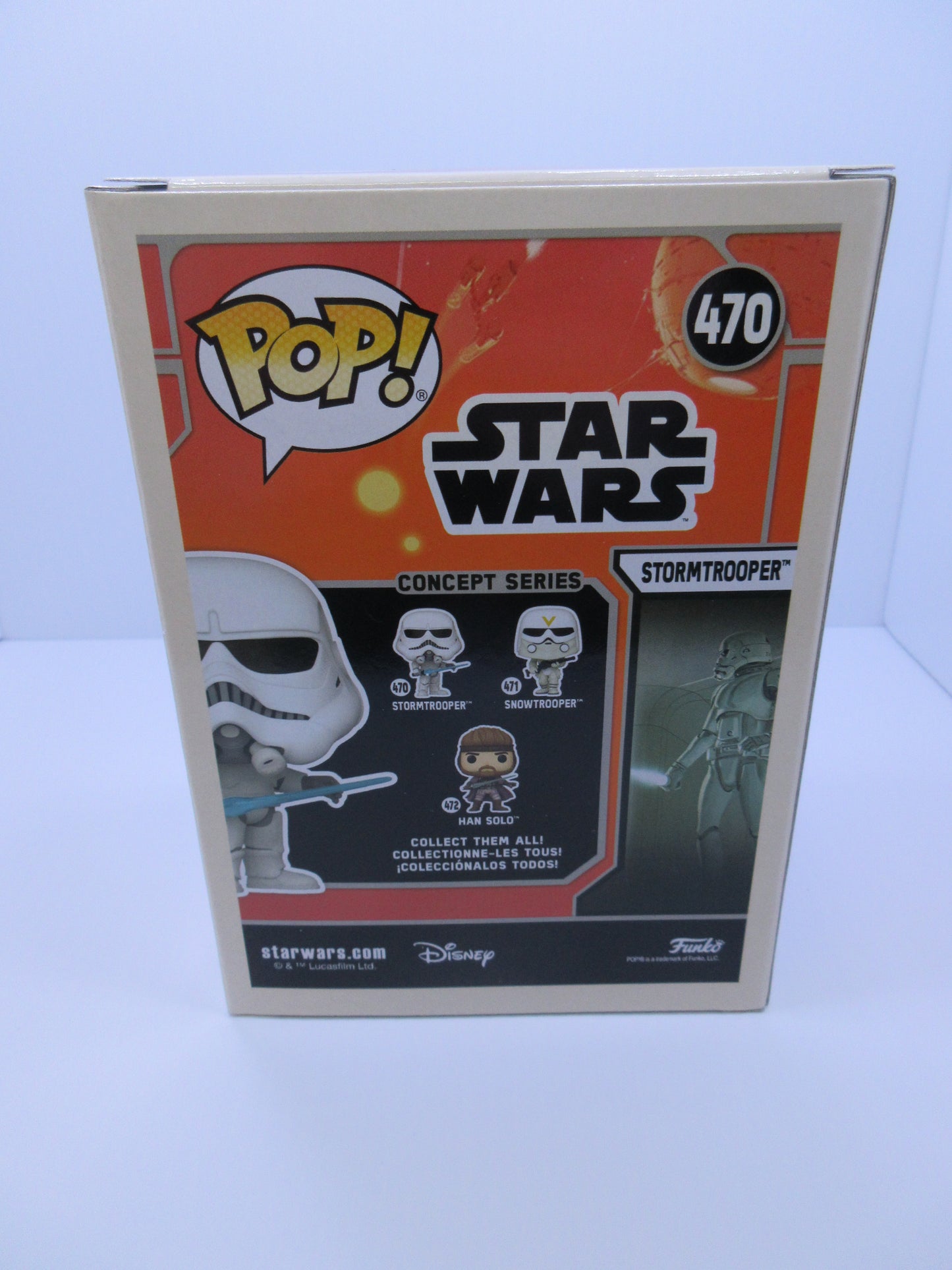 Star Wars - Concept Series Stormtrooper #470 Funko Pop Vinyl Figure