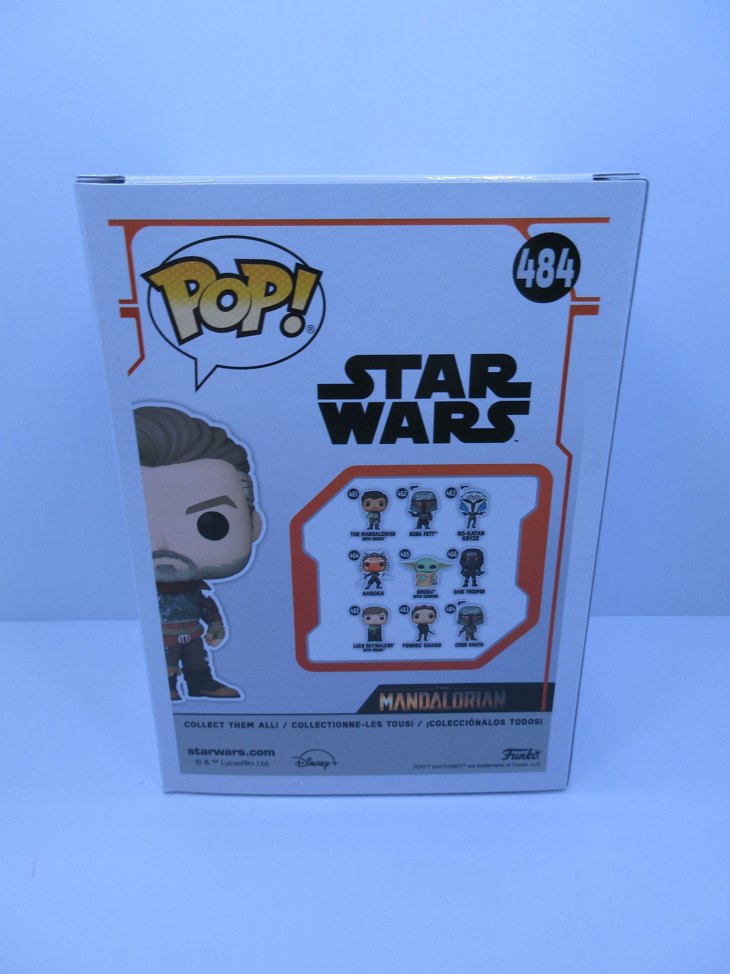 The Mandalorian - Cobb Vanth #484 Chase STAR WARS Funko Pop Vinyl Figure