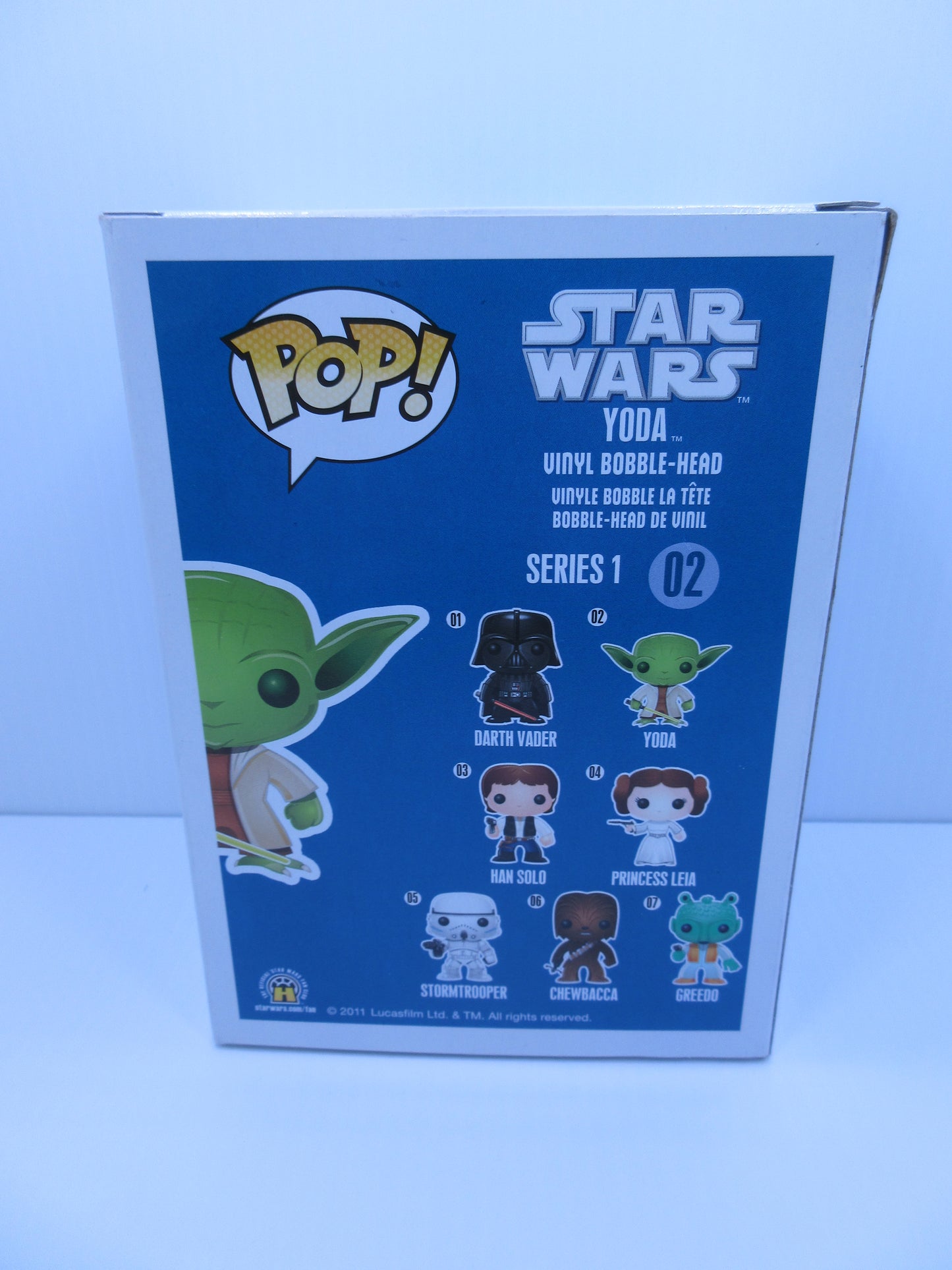 Star Wars - Yoda #02 Blue Box 2015 Funko Pop Vinyl