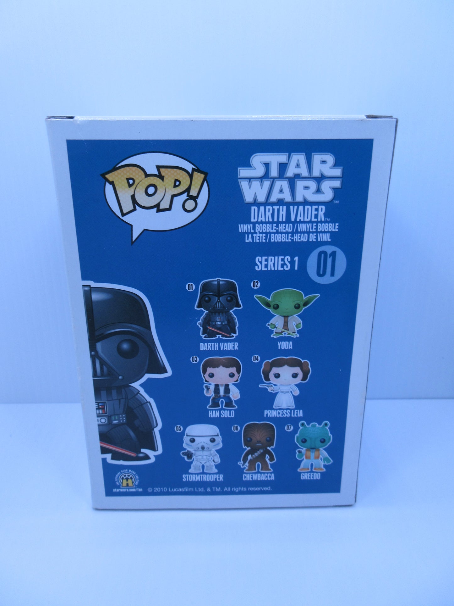 Star Wars - Darth Vader #01 Blue Box Funko Pop Vinyl 2015