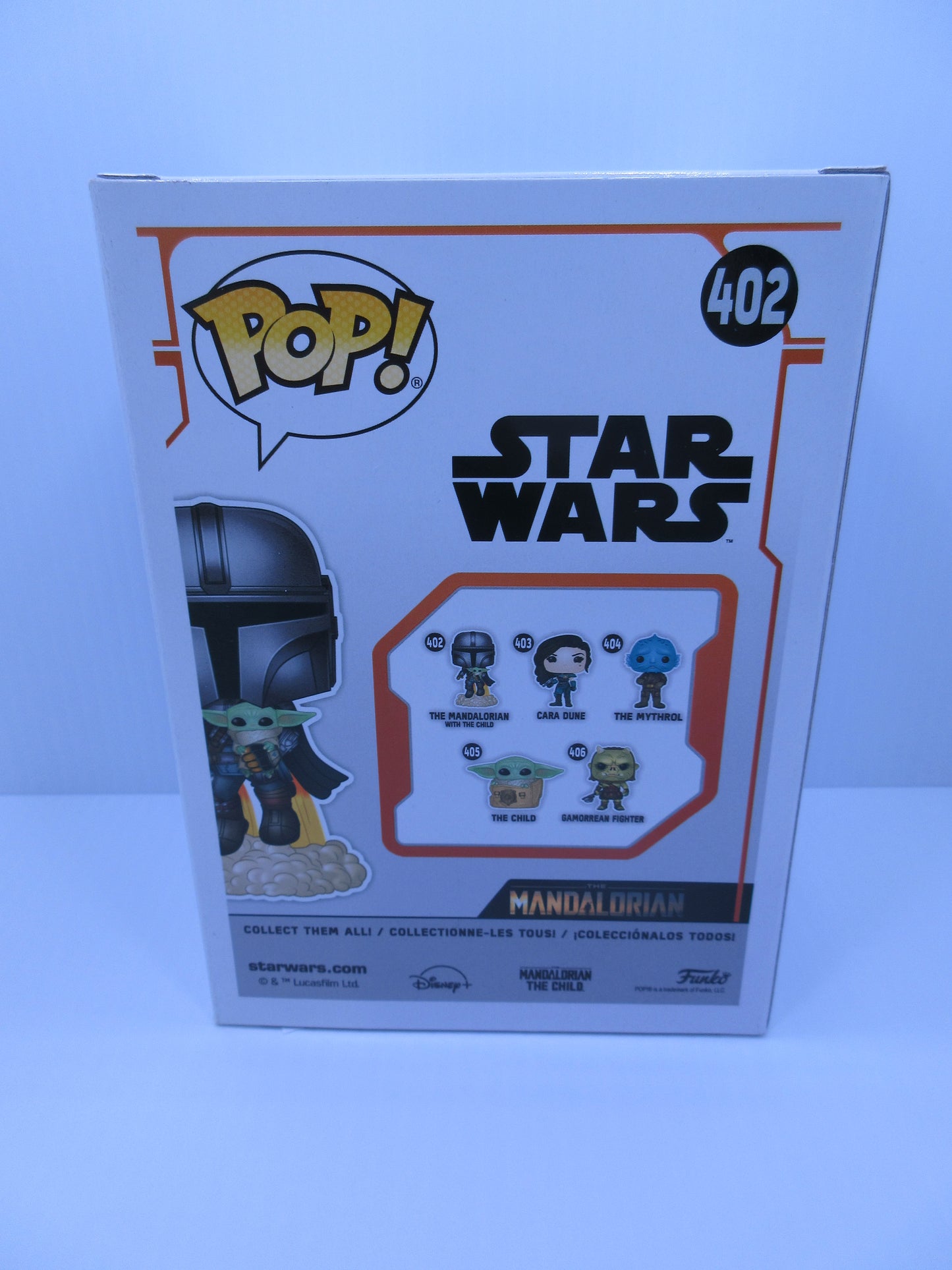 Star Wars -The Mandalorian #402 (with the child) Funko Pop Vinyl Figure