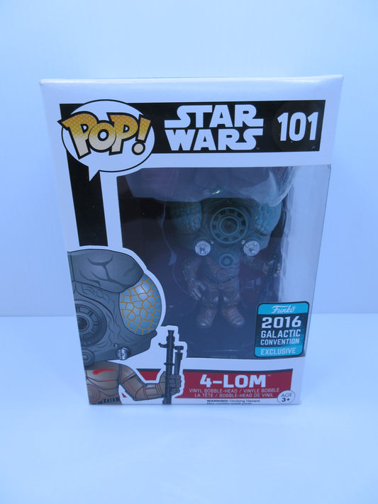 Star Wars - 4-LOM #101 Bounty Hunter Funko Pop Vinyl Galactic Con 2016