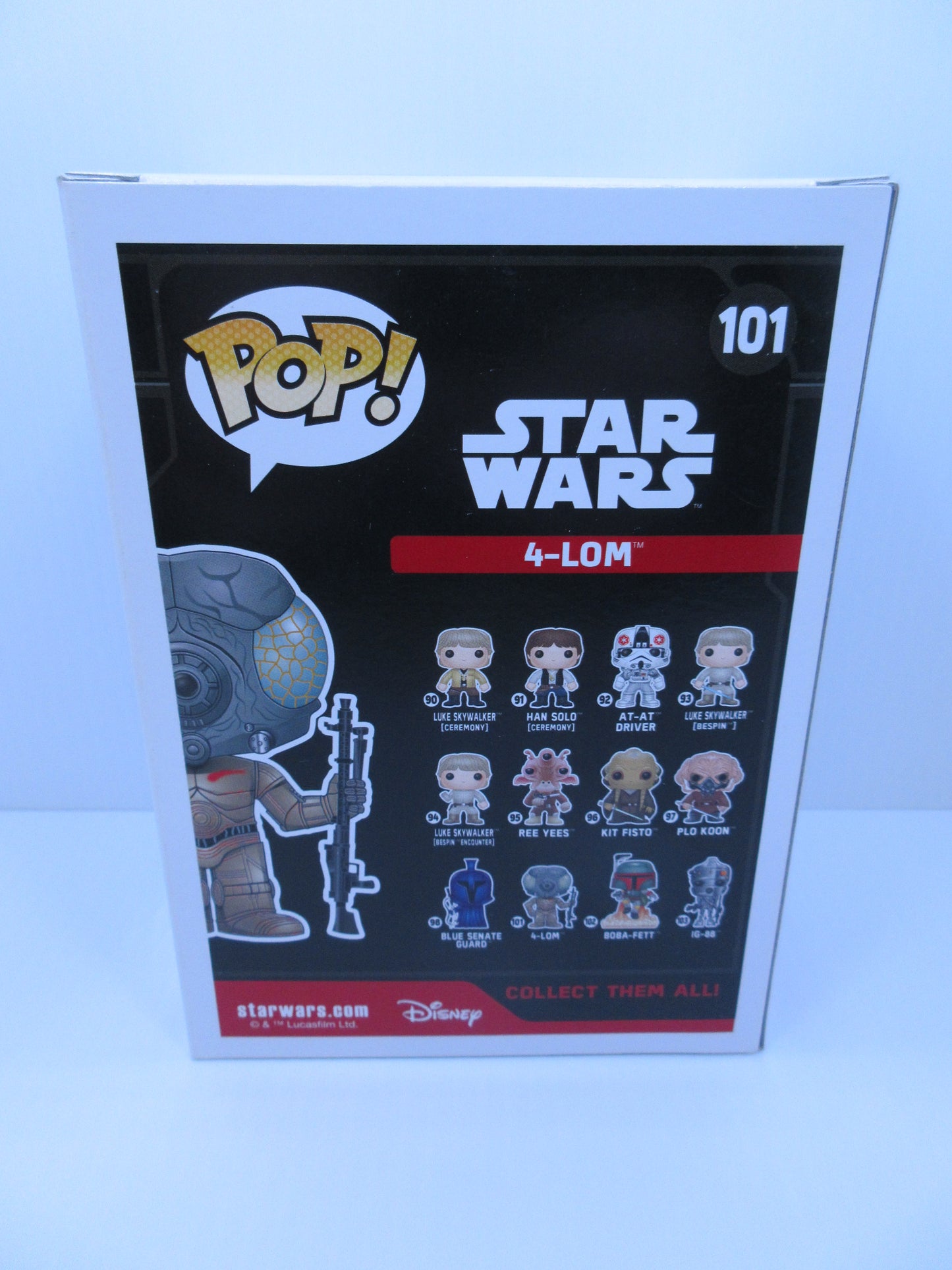 Star Wars - 4-LOM #101 Bounty Hunter Funko Pop Vinyl Galactic Con 2016