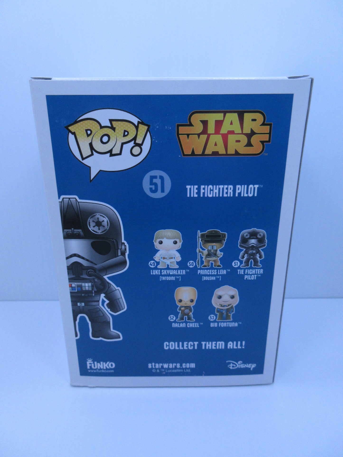 Star Wars - Tie Fighter Pilot #51 Blue Box Funko Pop Vinyl Figure 2015